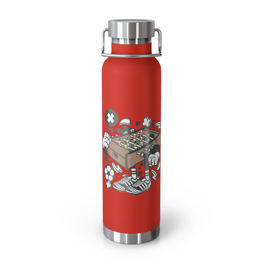22oz Copper Insulated Water Bottle with Cartoon Design - CV25