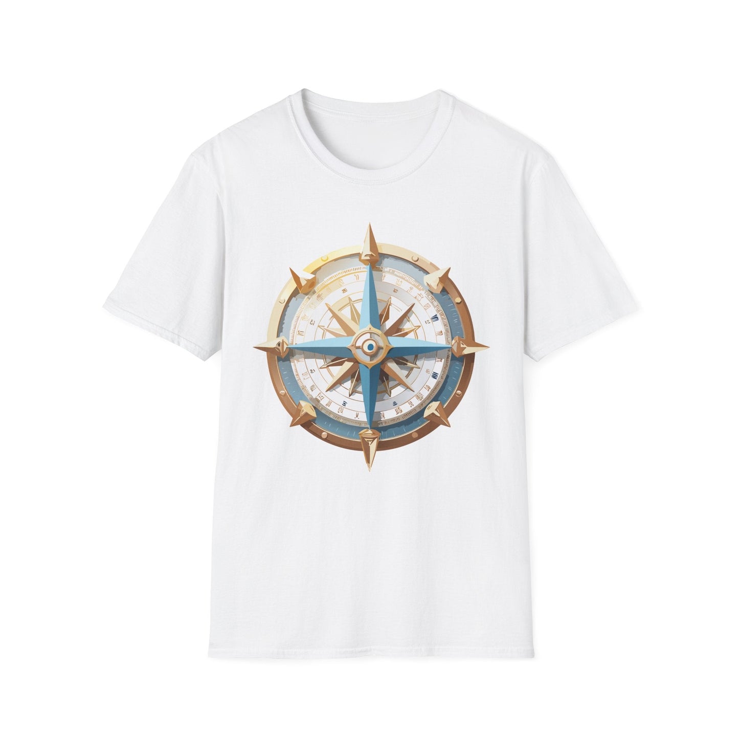 Compass Navigator Graphic Tee Unisex 100 Cotton 27