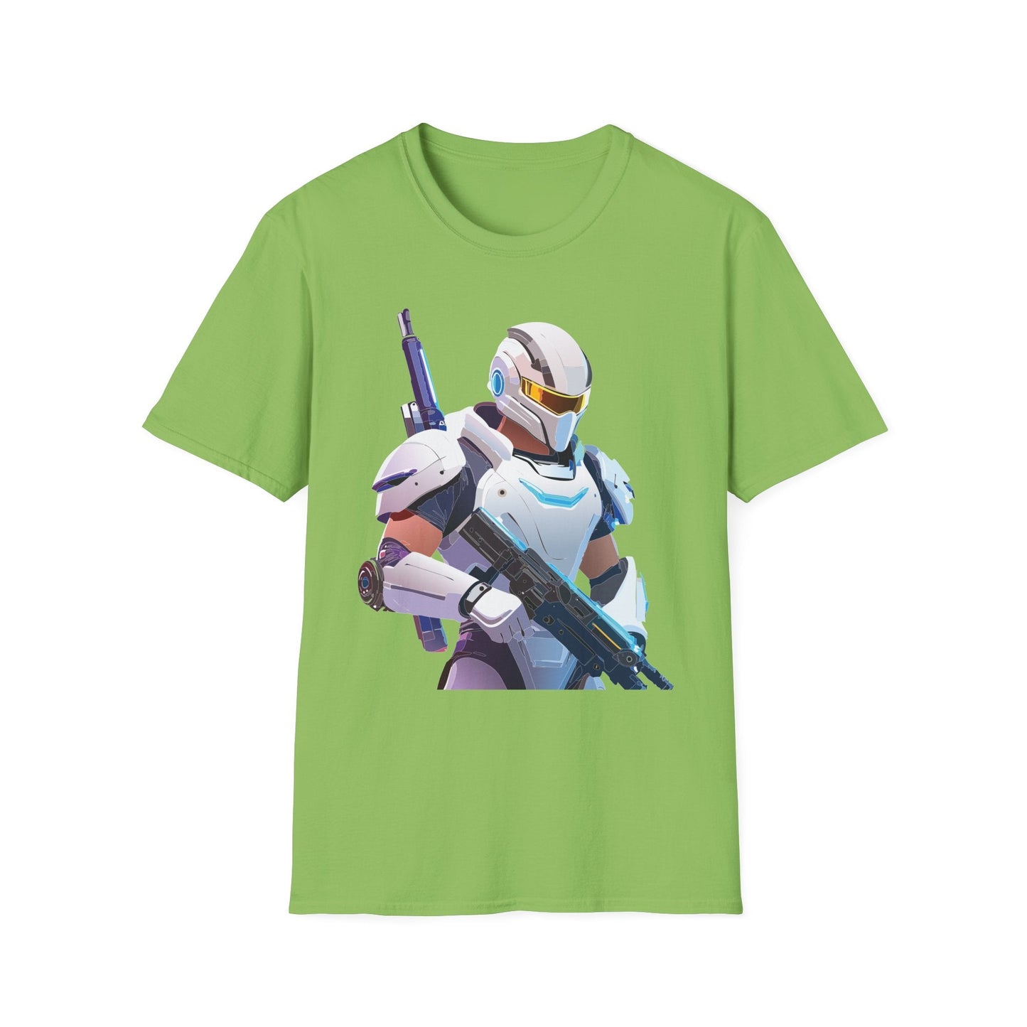 Robocop T Shirt Unisex Softstyle 64000 Gildan 100 Percent Ring Spun Cotton Graphic Tee