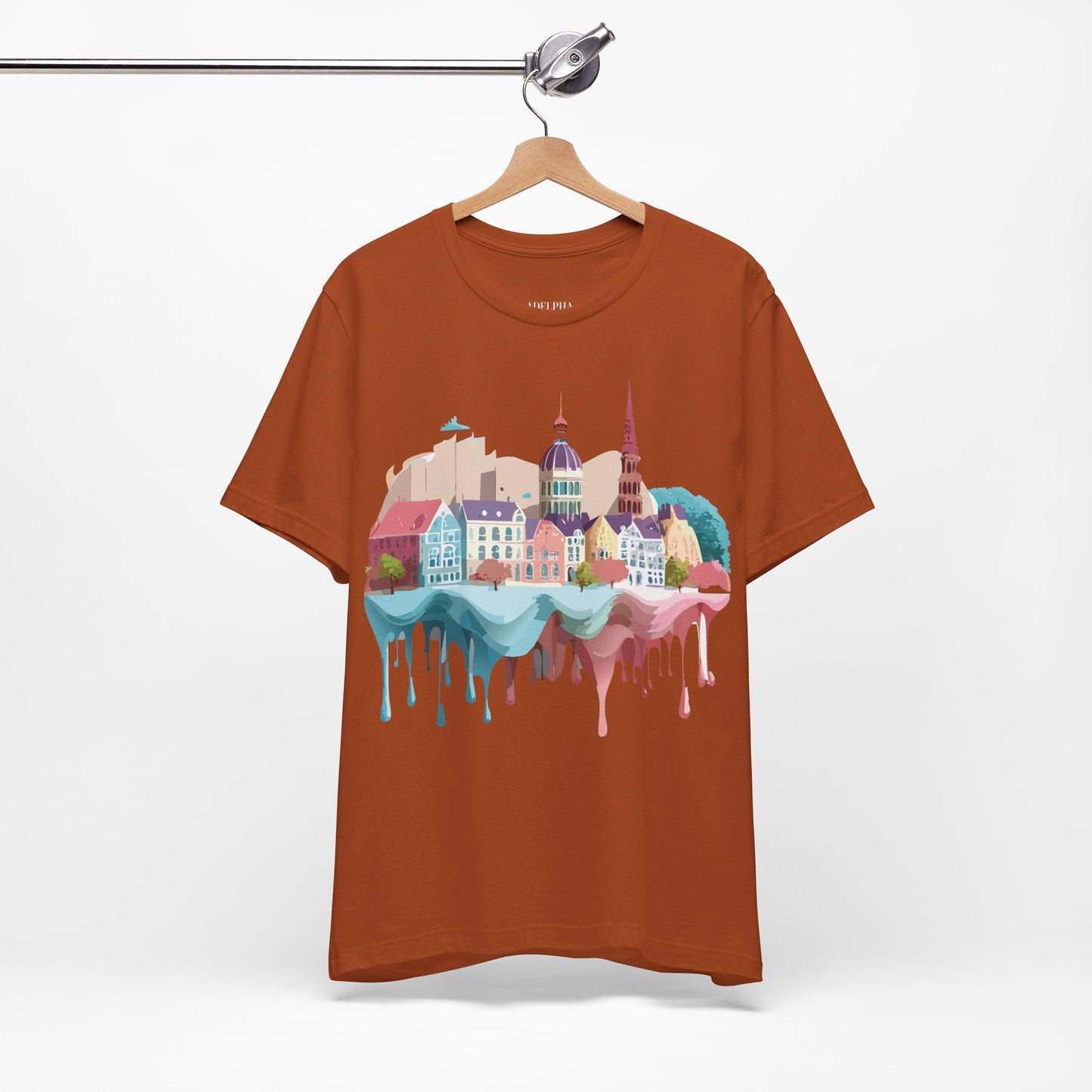 Germany Tourist Shirt Unisex Graphic Tee With Vintage Inspired Adelpha Art Premium Comfort