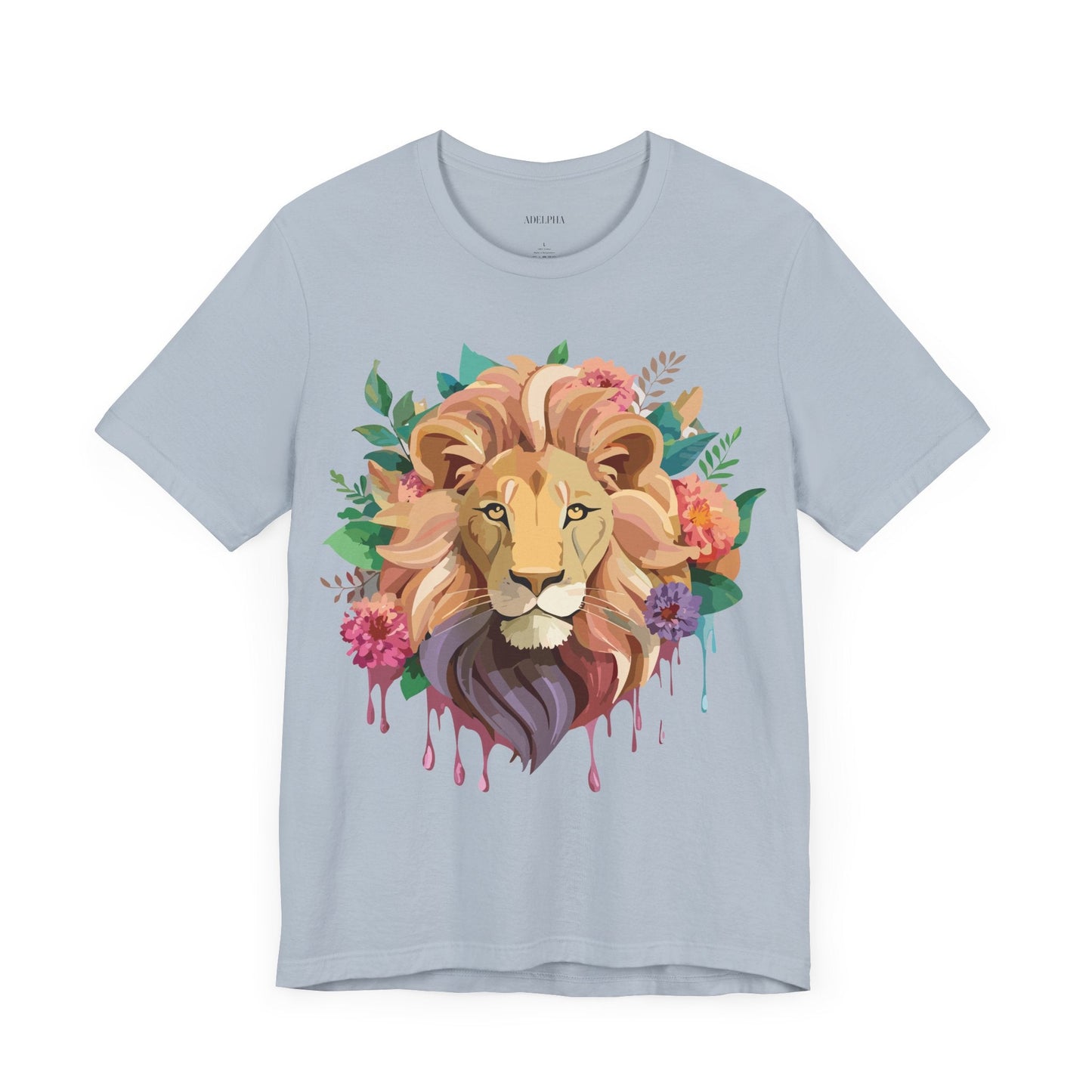 Lion Graphic T Shirt Adelpha Unisex Jersey Short Sleeve Tee Vintage Inspired Design Artwork
