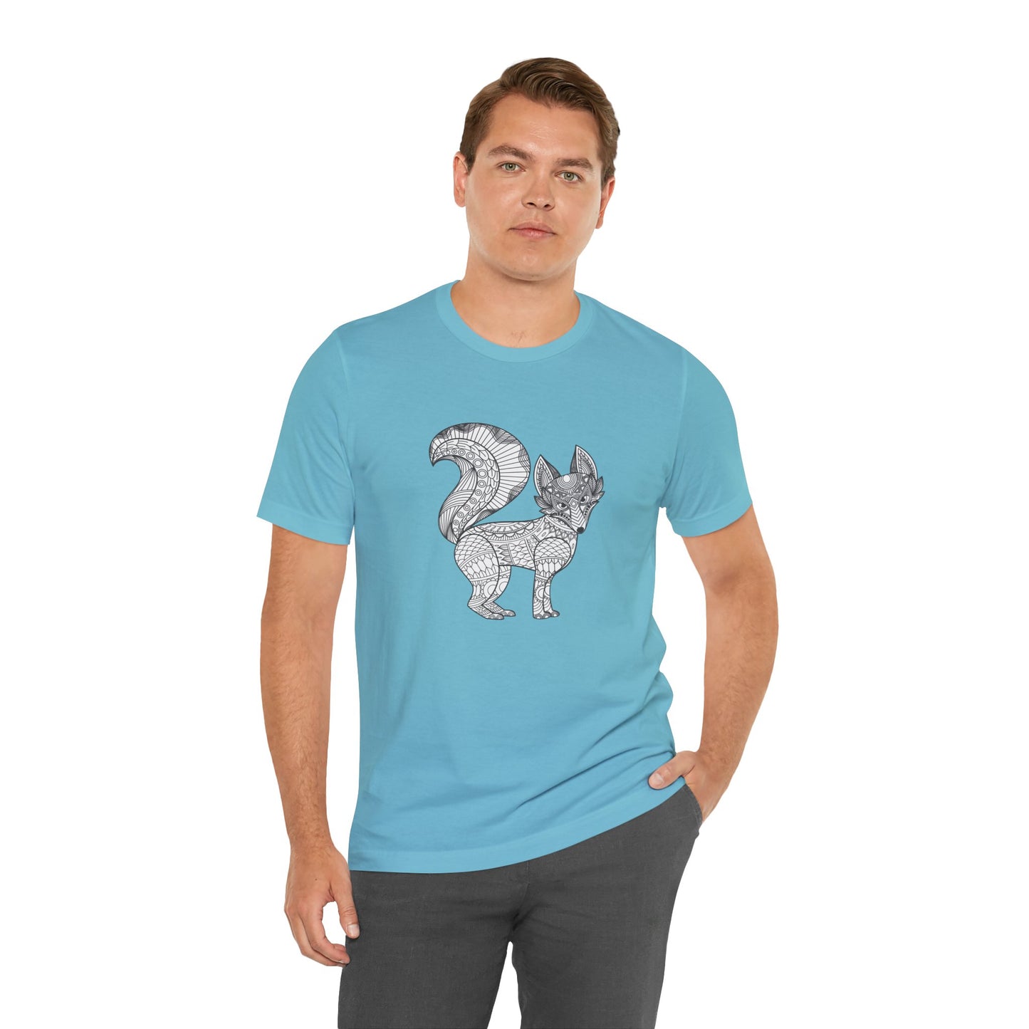 Unisex Tee Shirt with animals Print