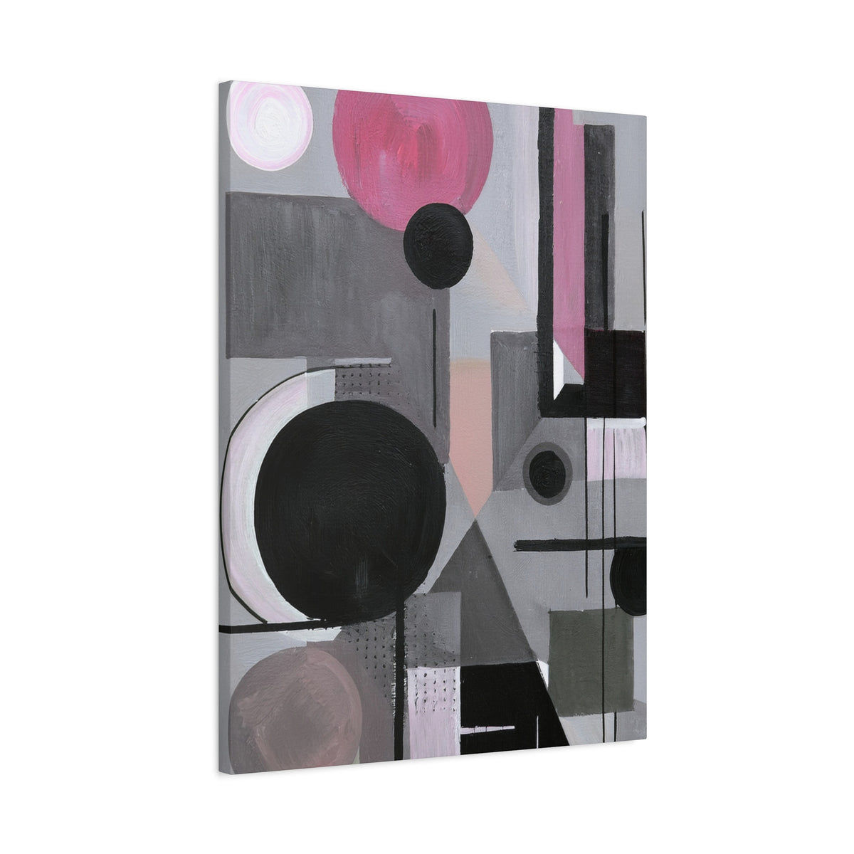 Abstract Geometric Painting Print Canvas 20x24,20x30,24x30 24x32,24x36,30x40 32x48,36x48,40x60 Pine-Wood Inner Frame ABS-42