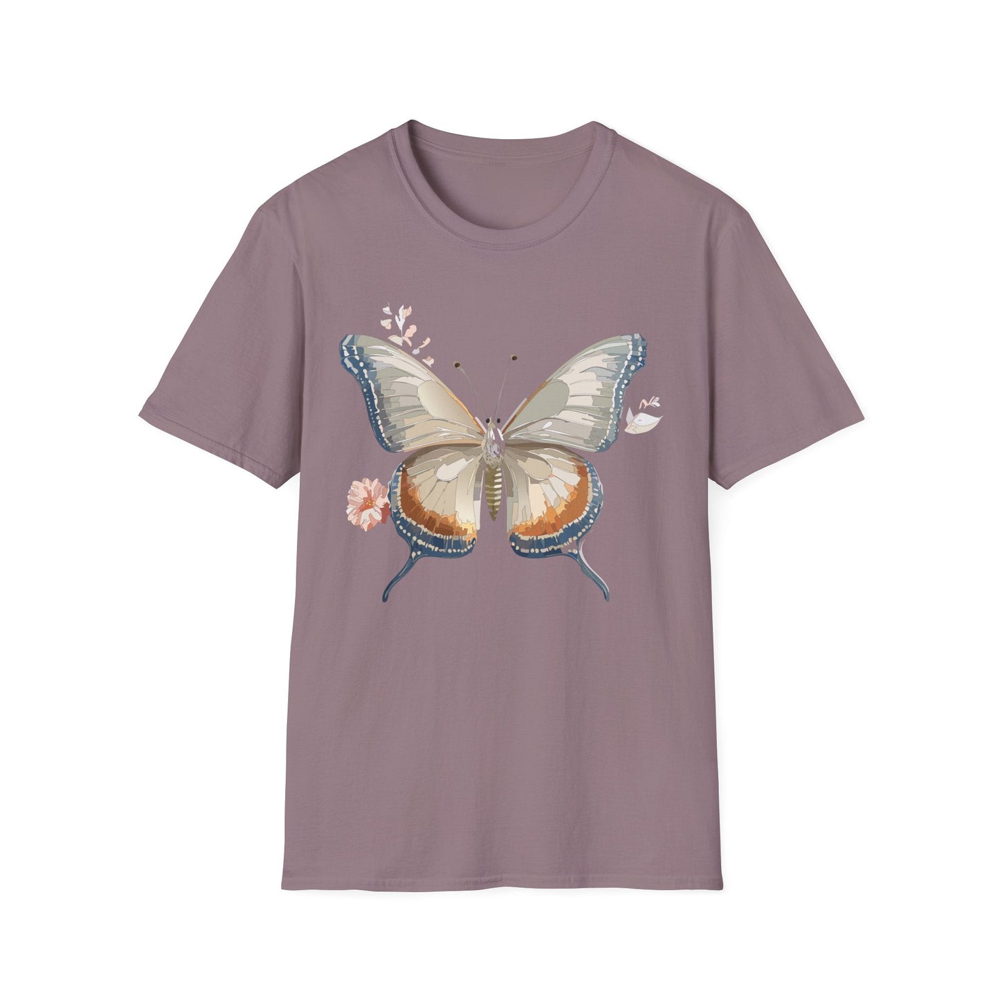 Butterfly Shirt Unisex Softstyle T Shirt Gildan 64000 Monarch Butterfly Tee Everyday Comfort