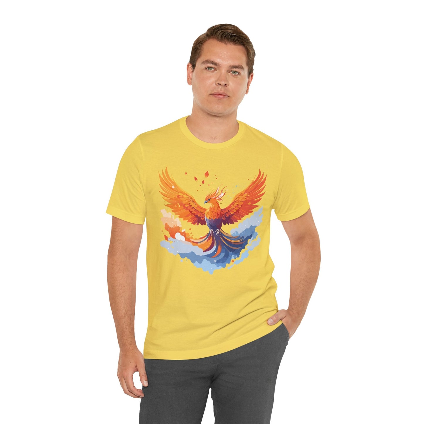 Unisex Animal Shirt With Art Design Graphic Tee Wild Animals Shirt For Everyday Wear
