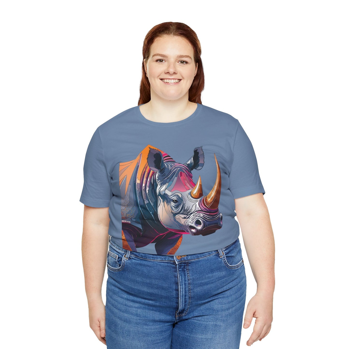 Unisex Animal Print Tee Shirt Featuring Wild Animals Art Design For Everyday Wear