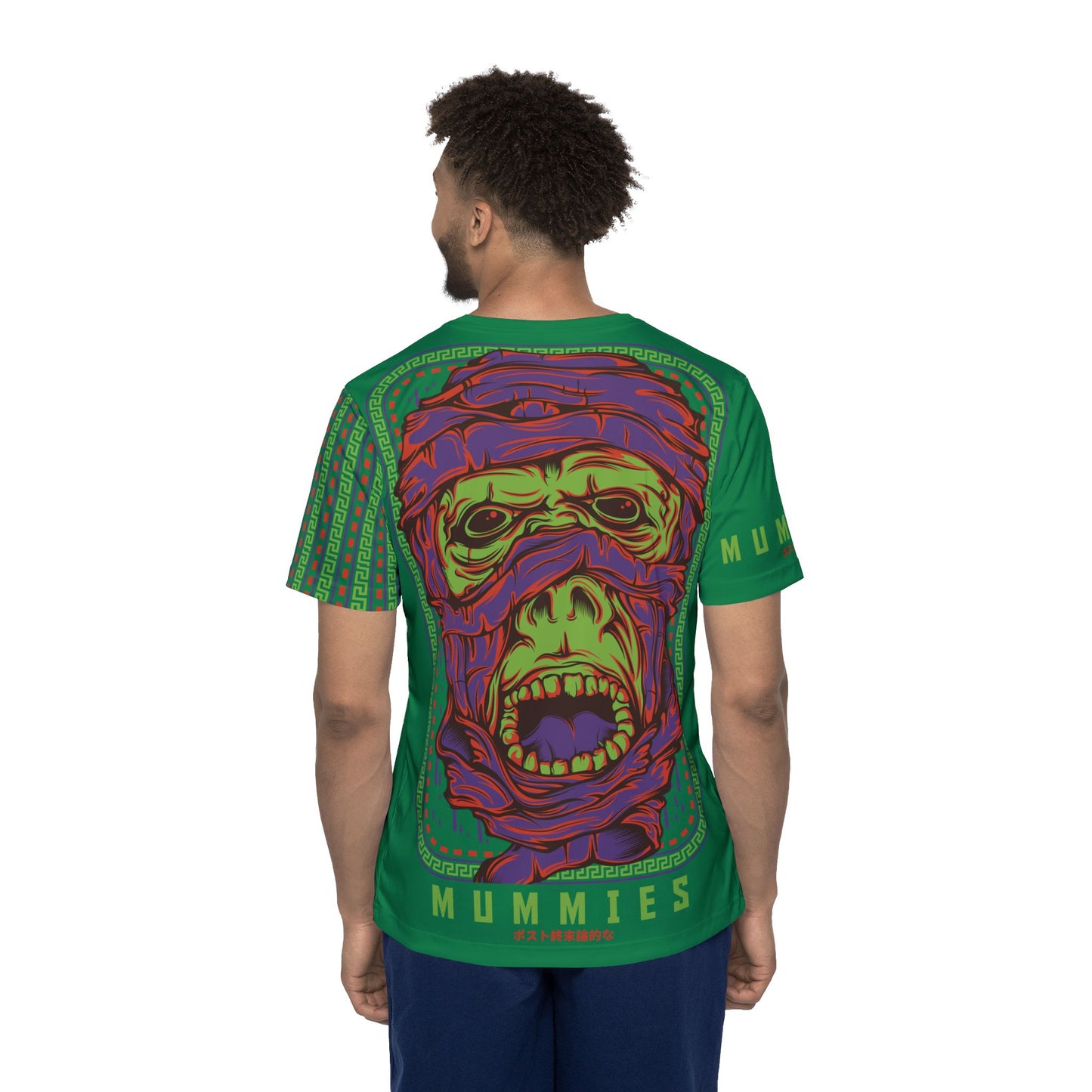 37-Be Fun Graphic T-Shirt, Art Design Poly Shirt, All Over Print Graphic Tee, Monsters T-Shirt, Cartoon Tees