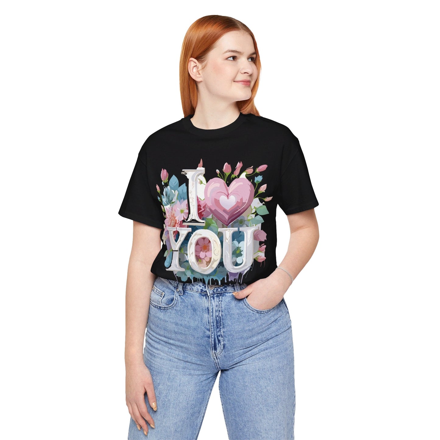 Valentine Graphic Tee Unisex Jersey Short Sleeve Vintage Inspired Art Design Adelpha