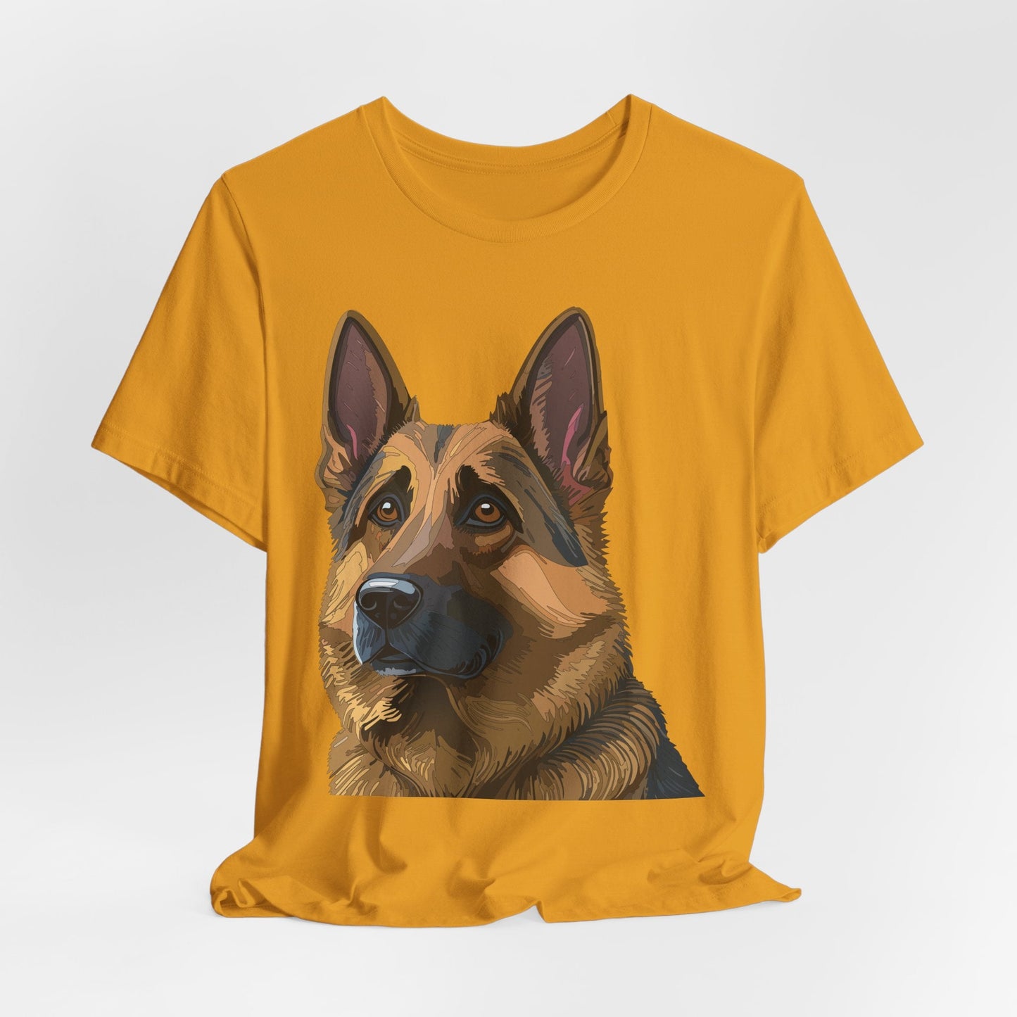 Unisex Animal Shirt With Art Design Tee Wild Animals Print Short Sleeve Comfort Tee