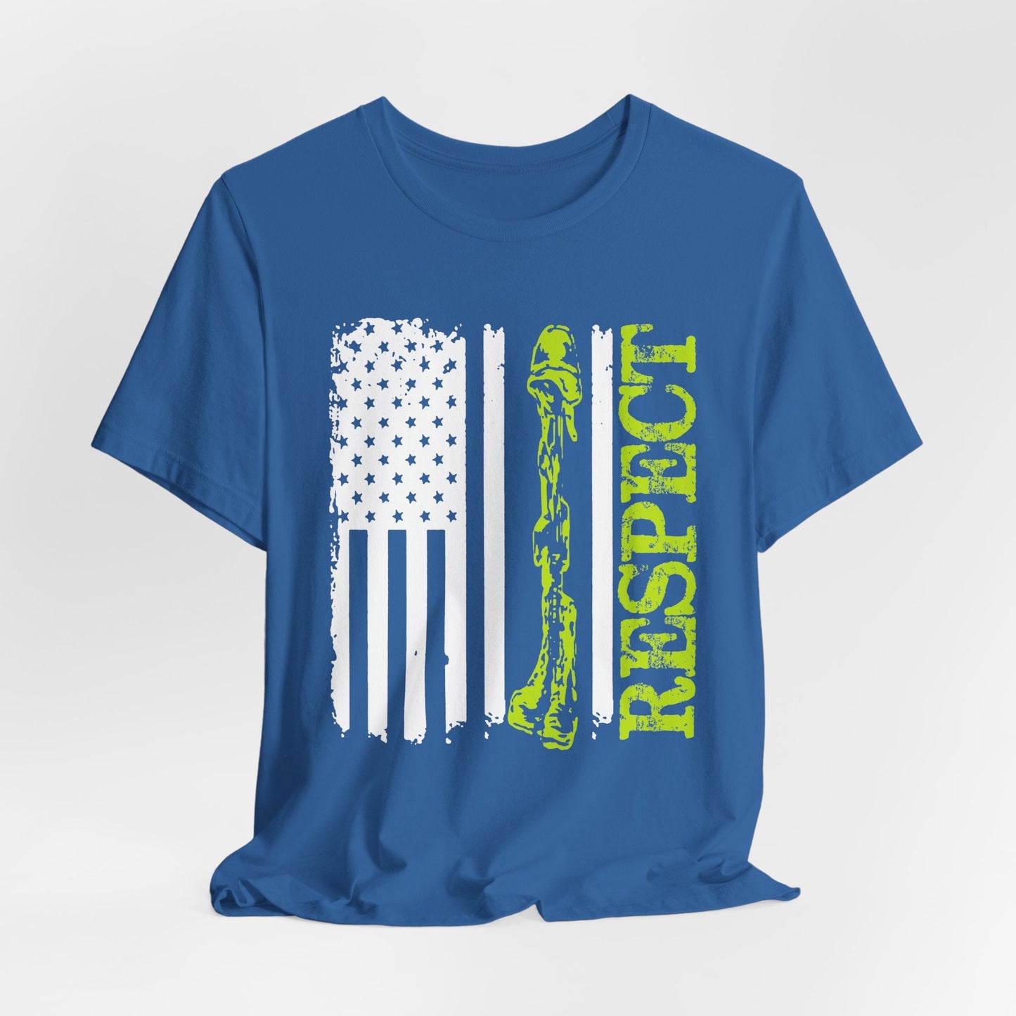 Army Veteran Patriotic Graphic Design Unisex Cotton T-Shirt v57