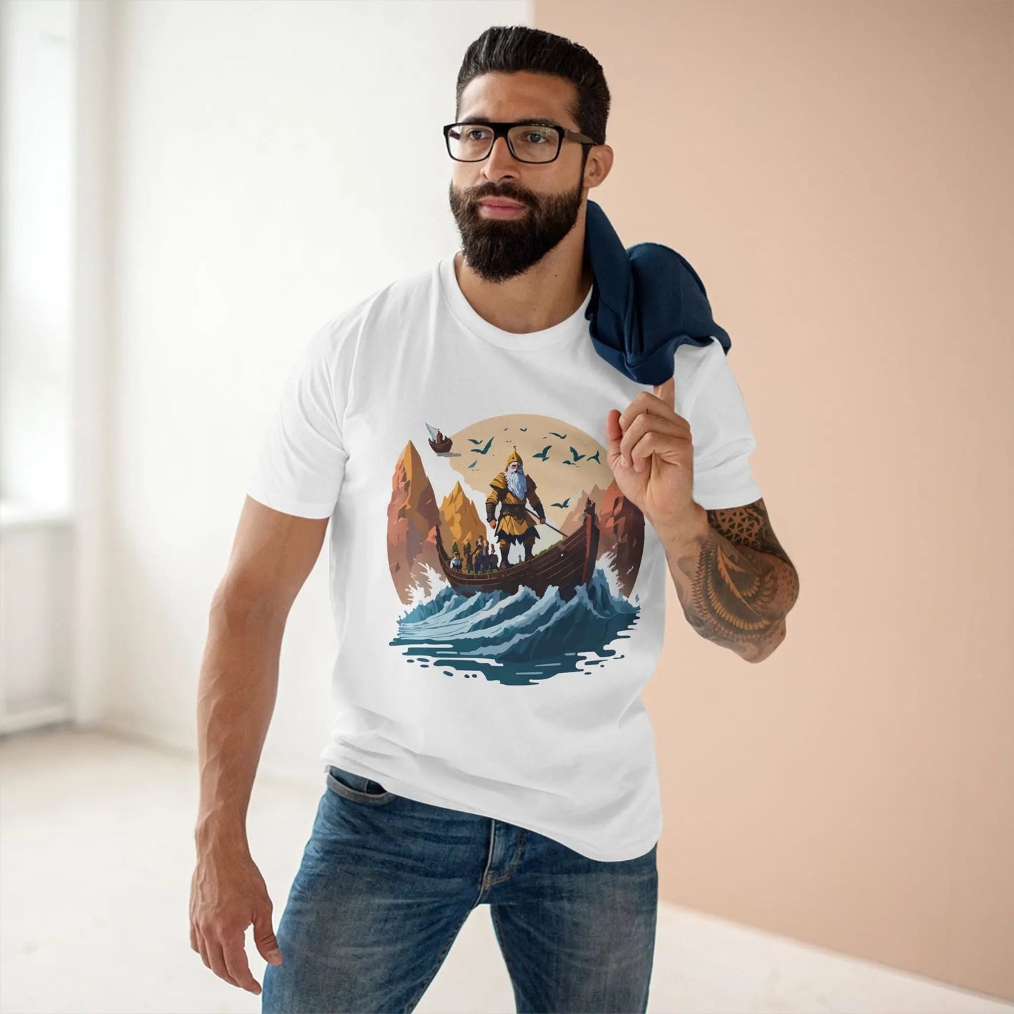 Viking Graphic Unisex 100 Cotton Staple Tee 31
