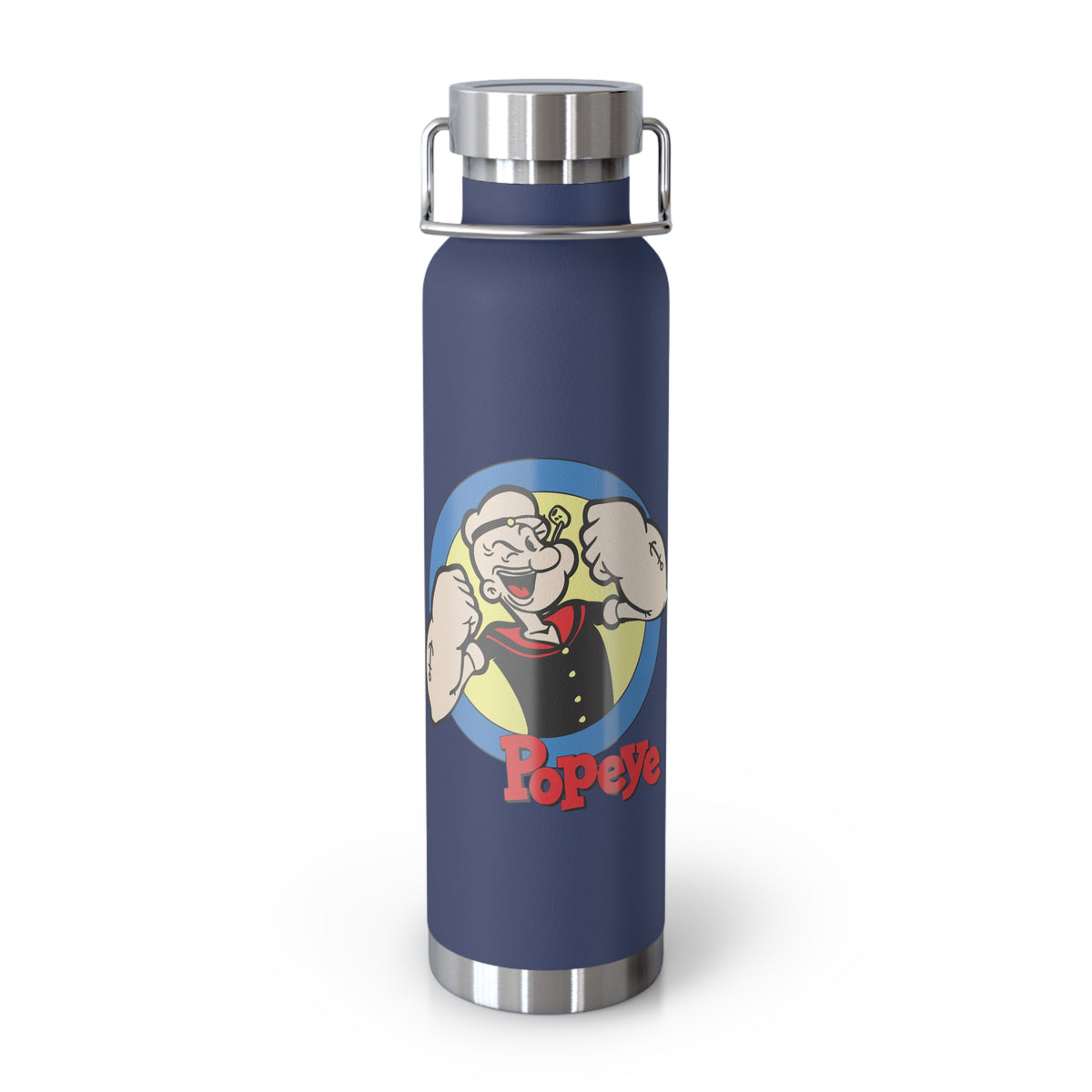 22oz Copper Insulated Water Bottle with Cartoon Design - CV75