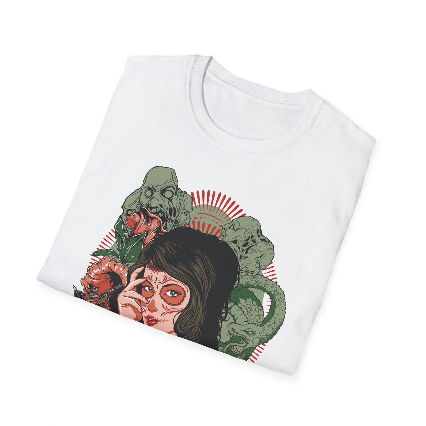 Art Design Graphic Tee Shirt Unisex Softstyle Cotton Art Shirt for Graphic Lovers