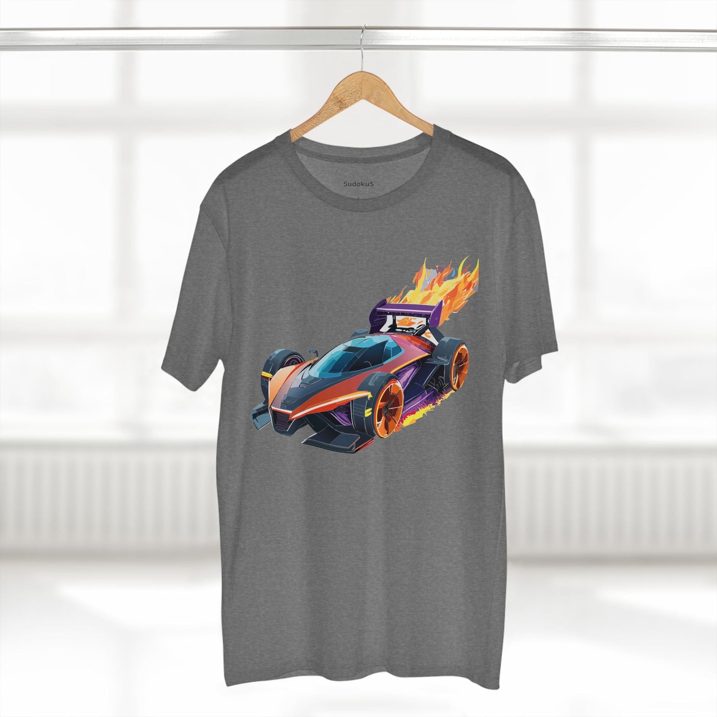 Car Graphic Unisex 100 Cotton Staple Tee 16