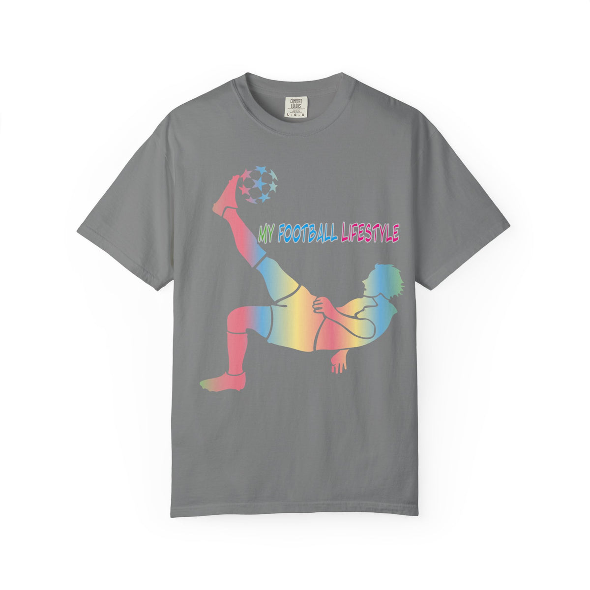 Sports Graphic Unisex T-Shirt Garment Dyed Cotton Relaxed Fit Comfort Colors 9