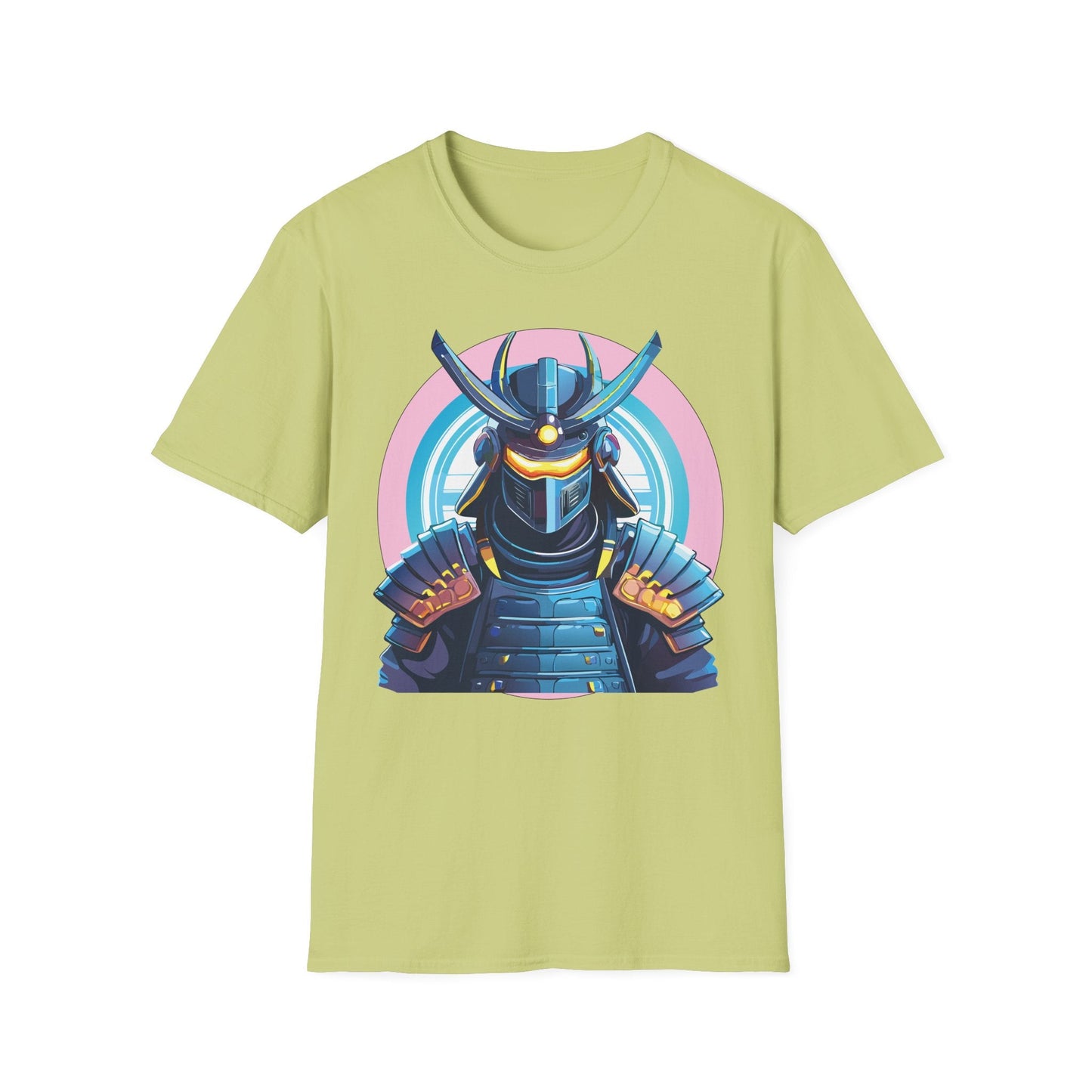 Samurai Shirt Unisex Gildan Softstyle 64000 Tee 100 Percent Ring Spun Cotton Breathable Lightweight
