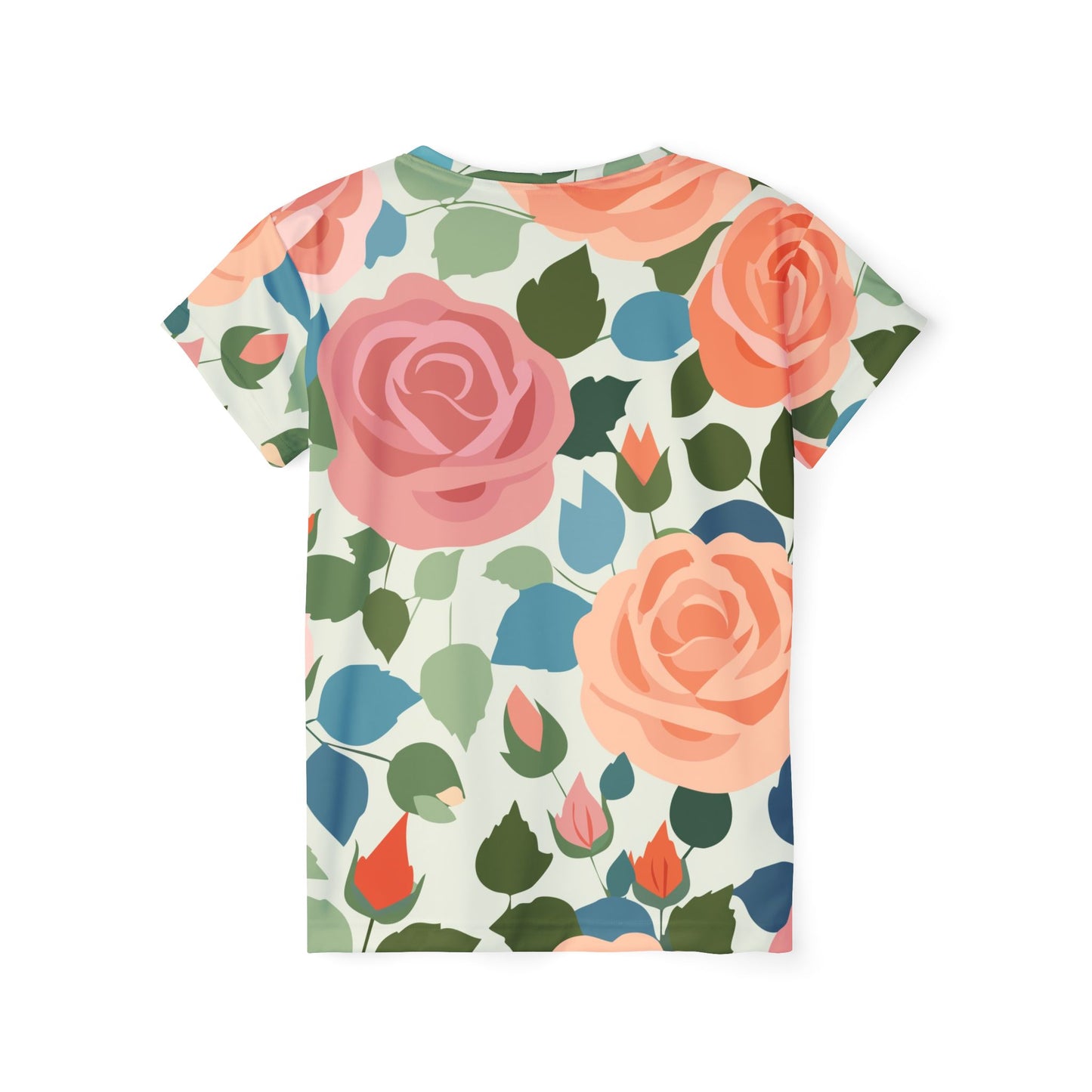 Floral Print Shirt, Shirt with Flowers