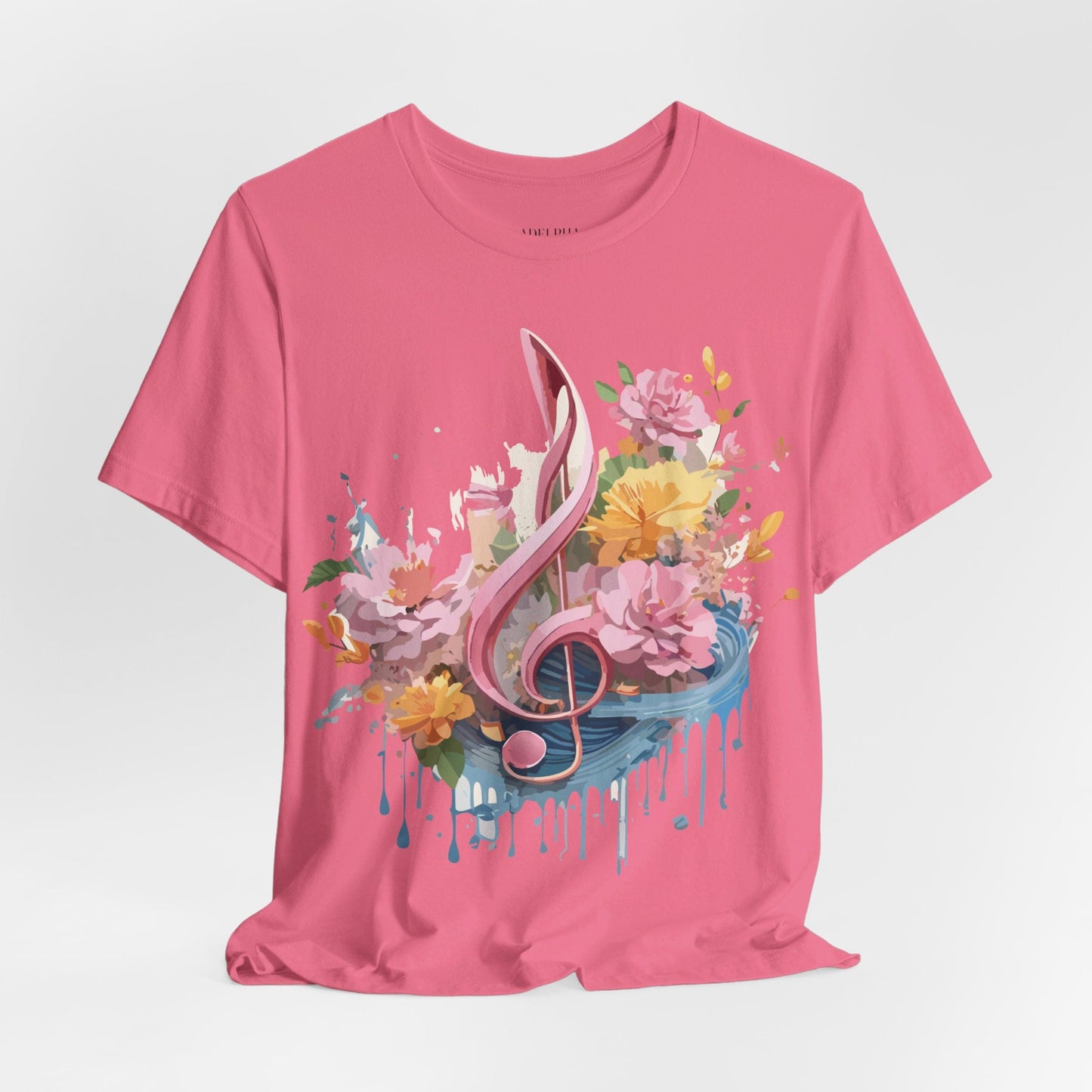 Music Graphic T Shirt Unisex Adelpha Vintage Inspired Art Design Tee Short Sleeve Premium Jersey