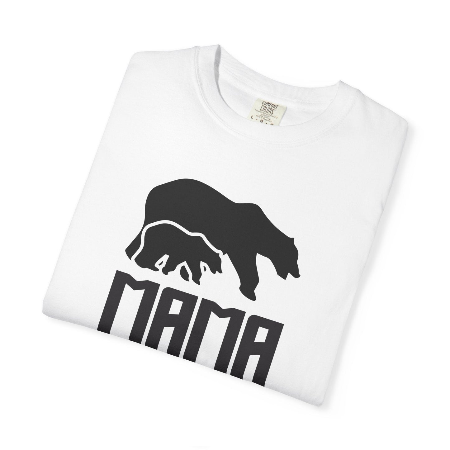 Mama Bear Mom T-shirt Mother's Day Mama Tee Unisex Comfort Colors Garment-Dyed Cotton h12