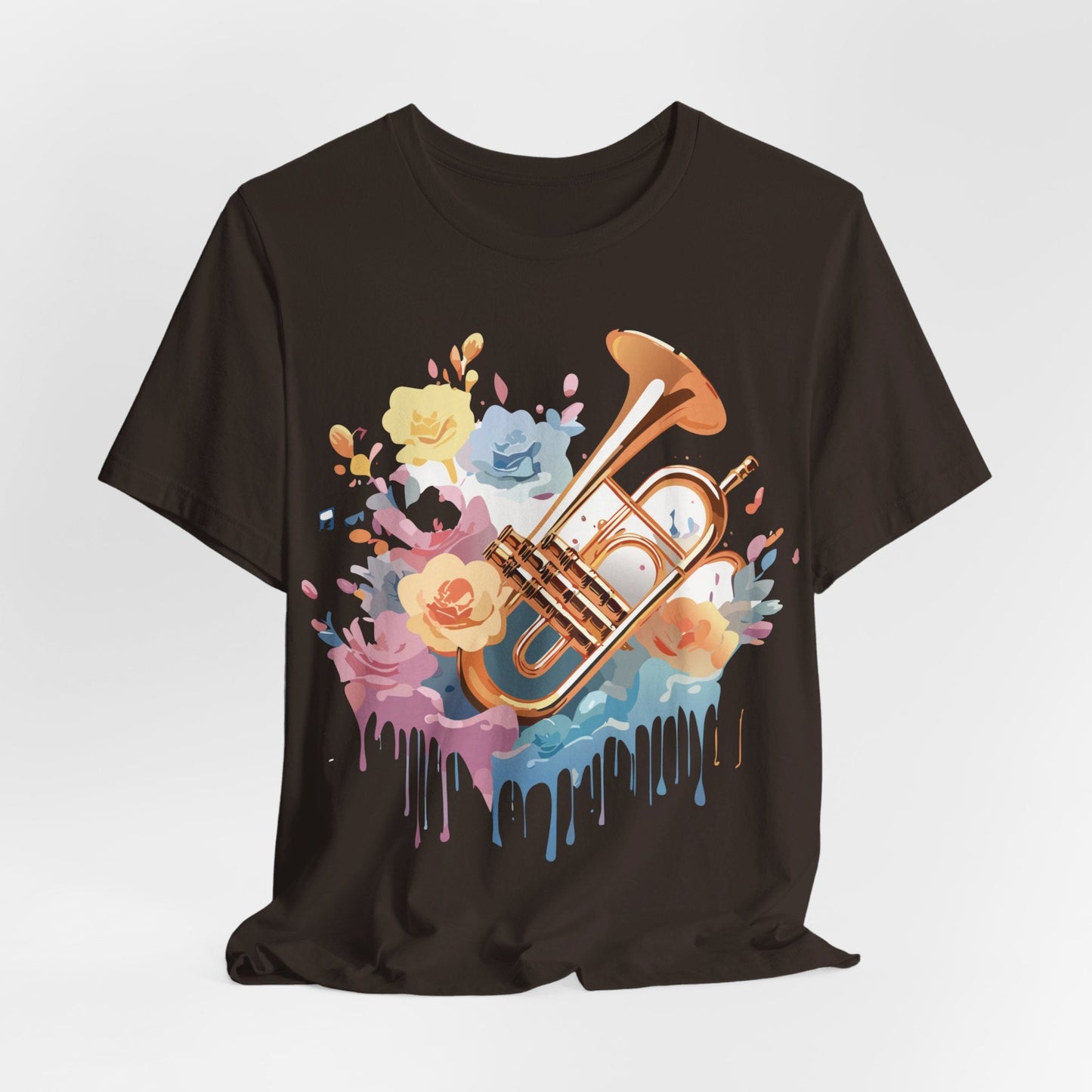 Music T Shirt Unisex Graphic Tee Vintage Artwork Adelpha Short Sleeve Art Design