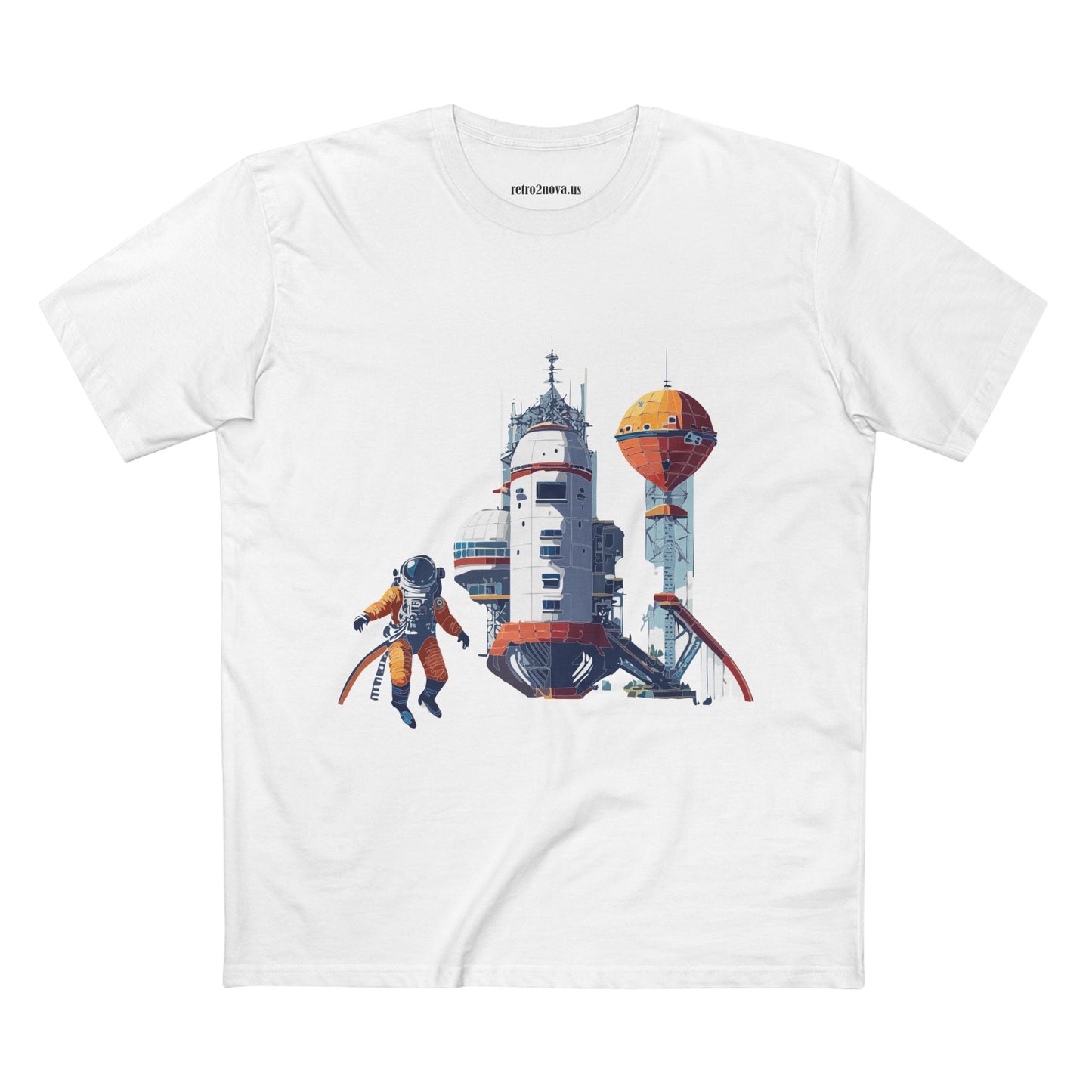 Cosmos Astronaut Shirt CS 10 Unisex Premium Cotton Tee With Original Art Design Collection