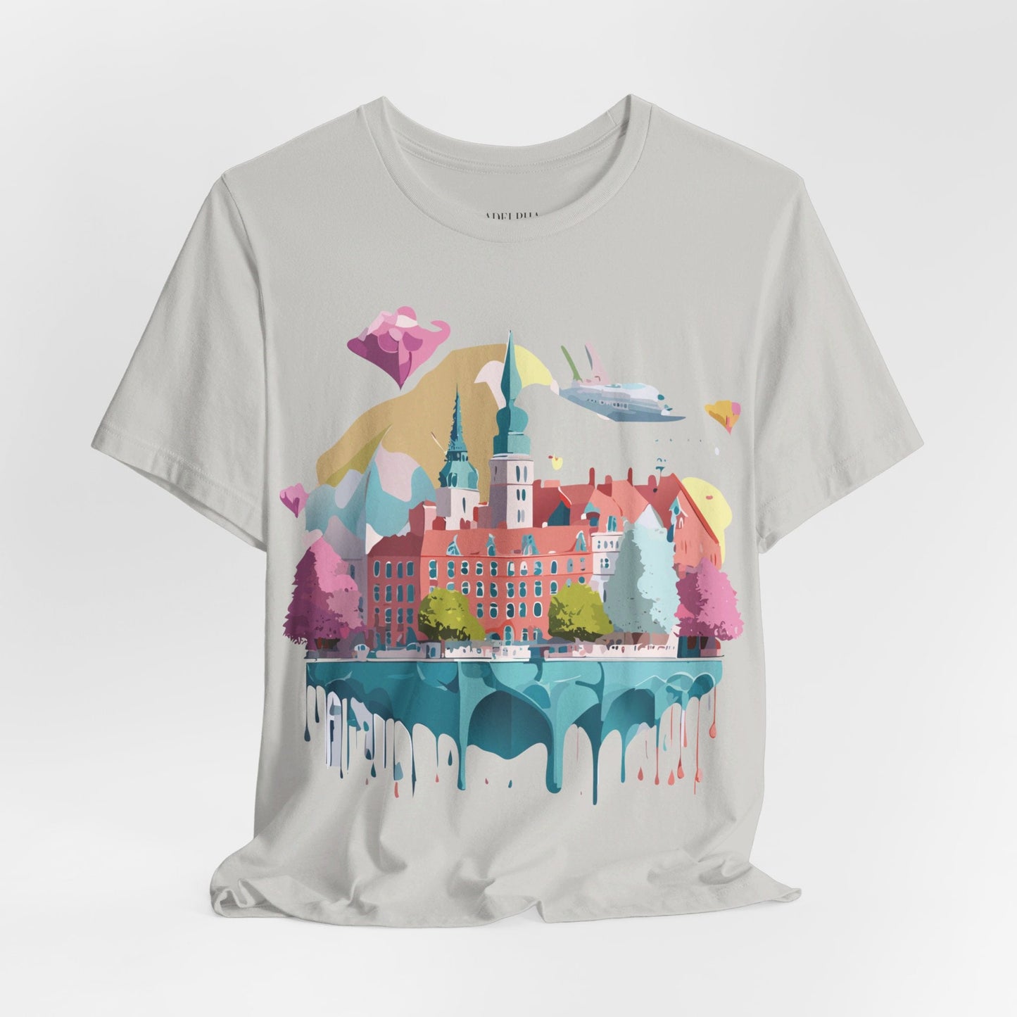 Germany Tourist Shirt Unisex Graphic Tee Vintage Inspired Art By Adelpha Premium Design