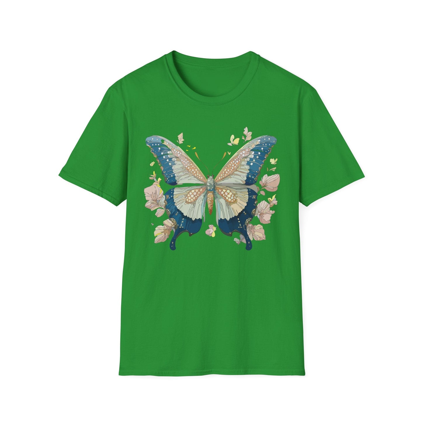 Butterfly Shirt Unisex T Shirt Monarch Butterfly Softstyle Gildan 100 Cotton Tee