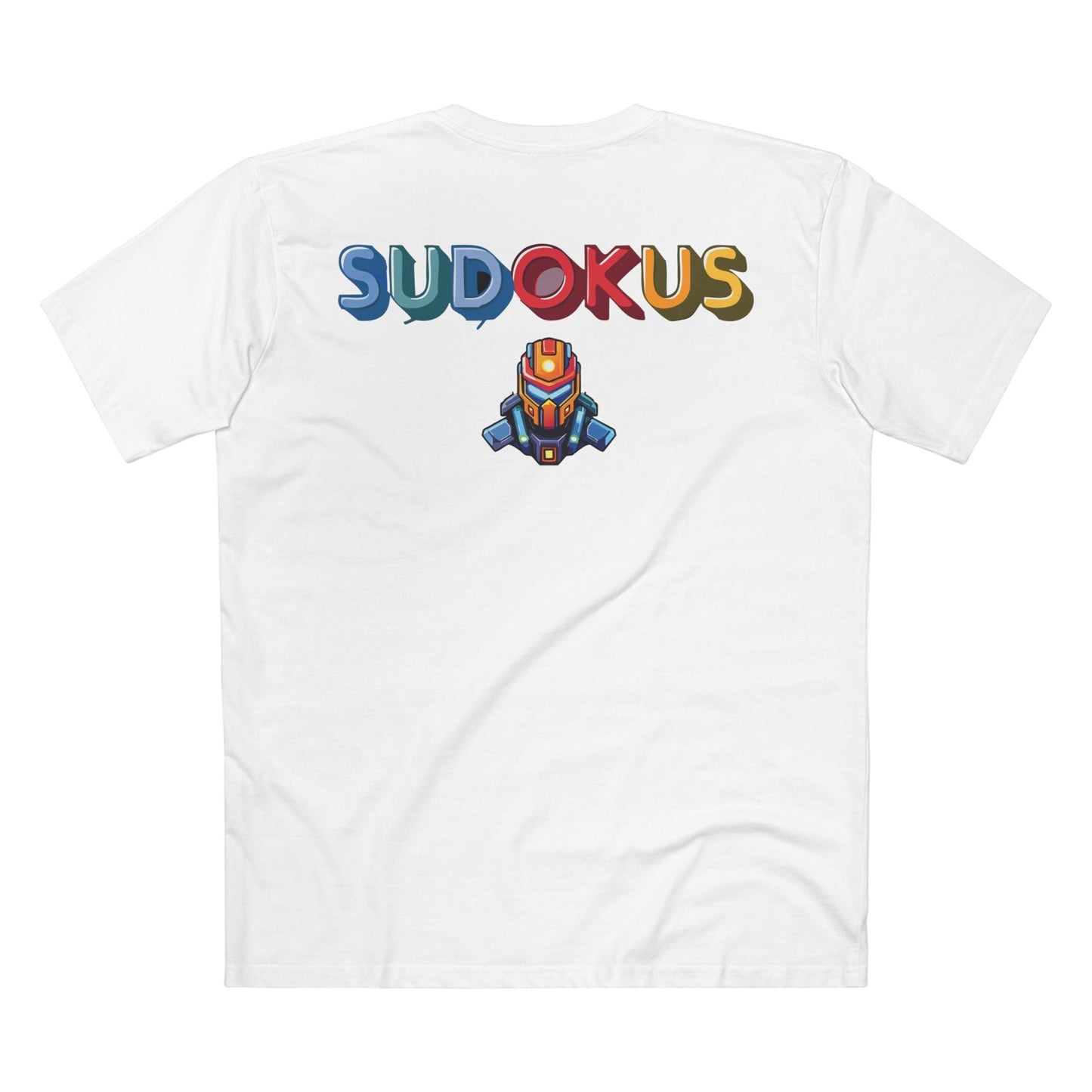 Cyborg Robot Graphic Unisex 100 Cotton Staple Tee 3