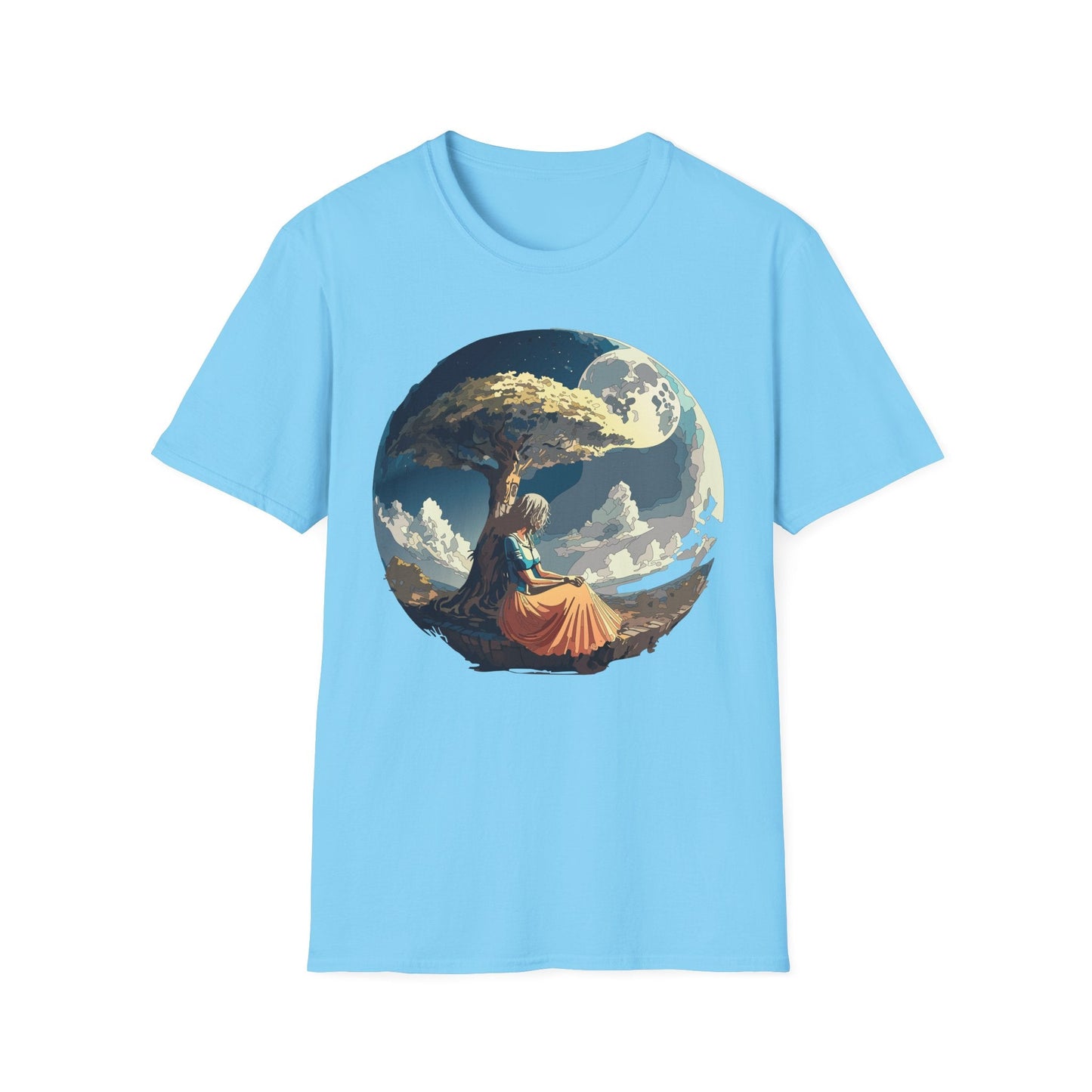 Unisex Graphic T Shirt Art Design Tee Softstyle 64000 Ring Spun Cotton Comfortable