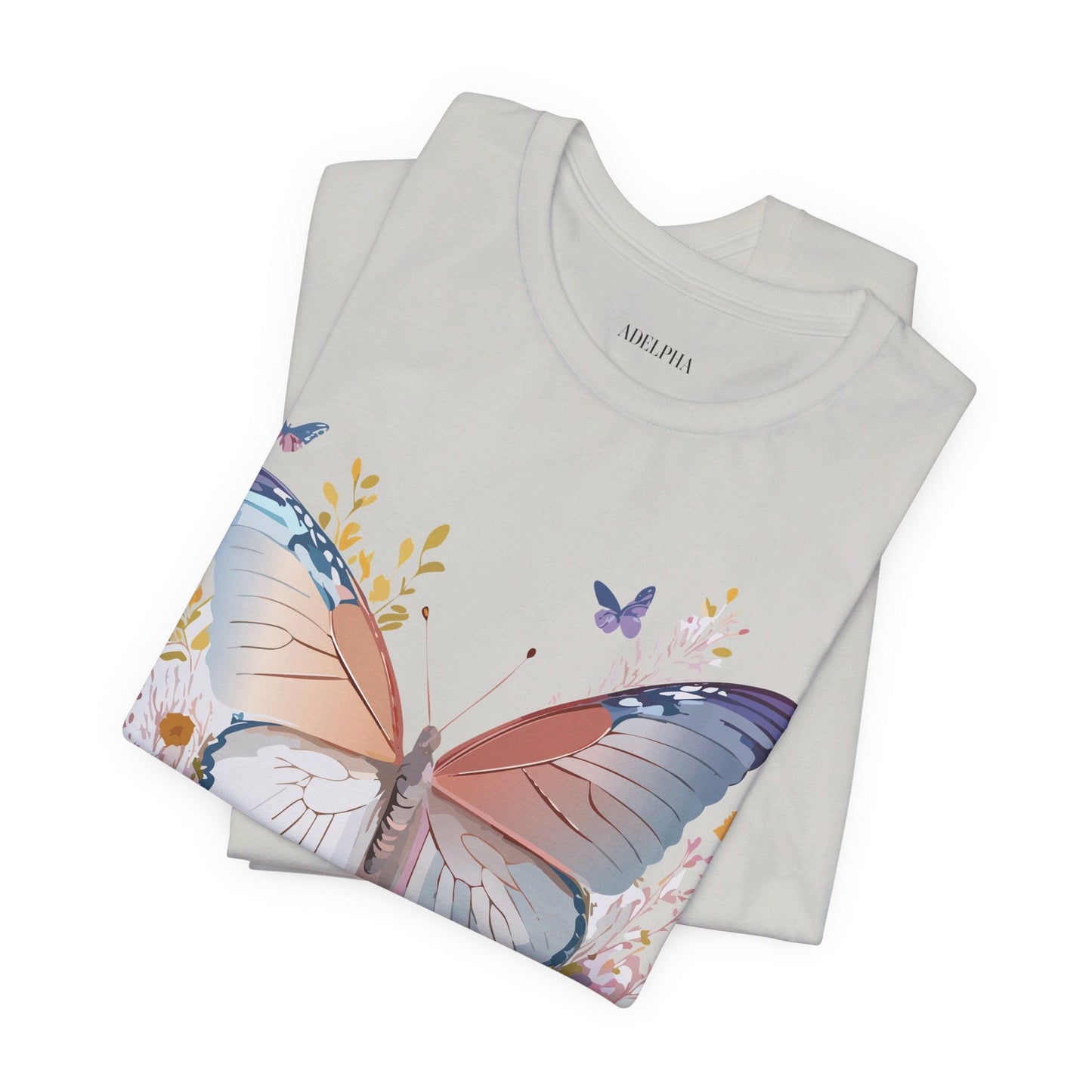 Butterfly Graphic Tee Unisex Vintage Art Design Adelpha Collection