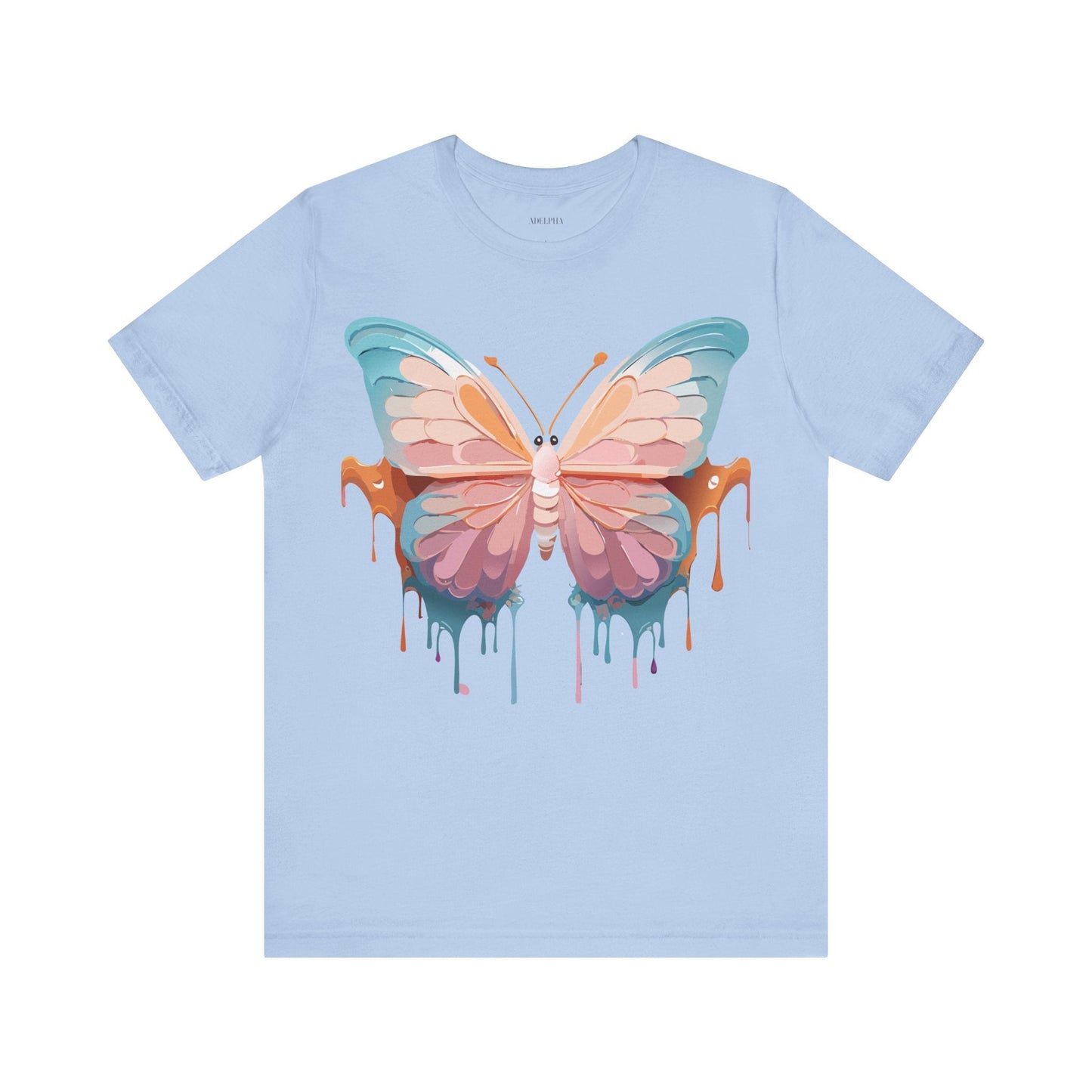Adelpha Vintage Inspired Graphic Tee Unisex Short Sleeve Shirt