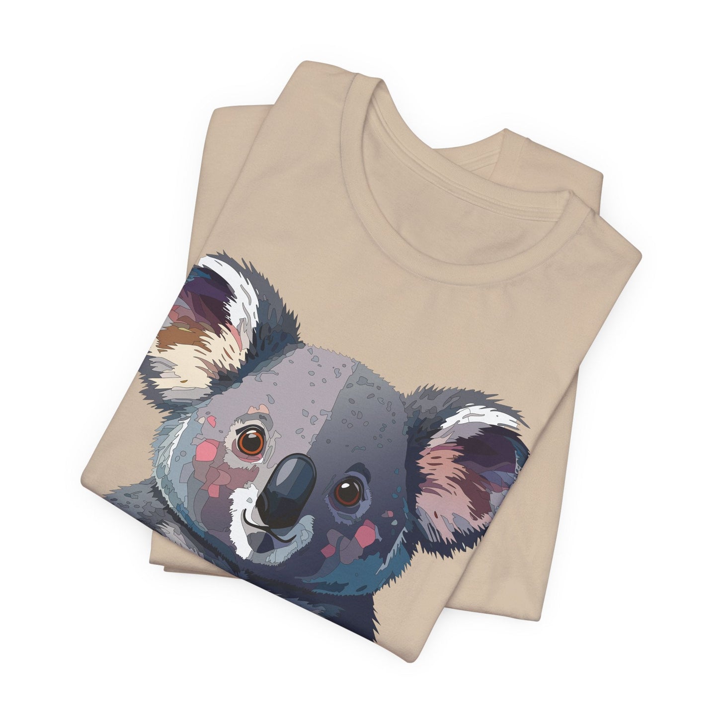 Unisex Animal Shirt With Animal Art Design Tee Wild Animals Short Sleeve Jersey Cotton
