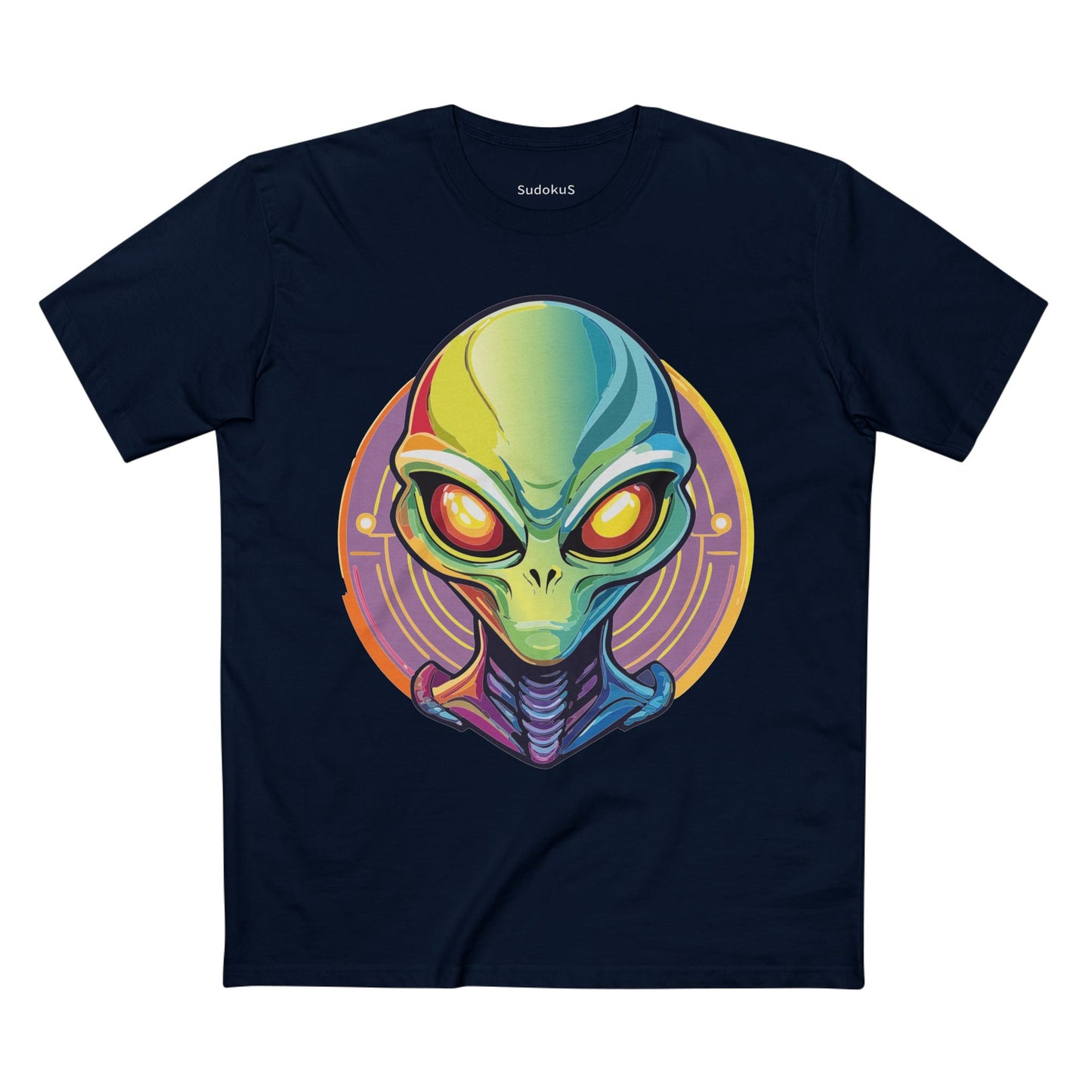 Aliens Graphic Unisex 100 Cotton Staple Tee 8