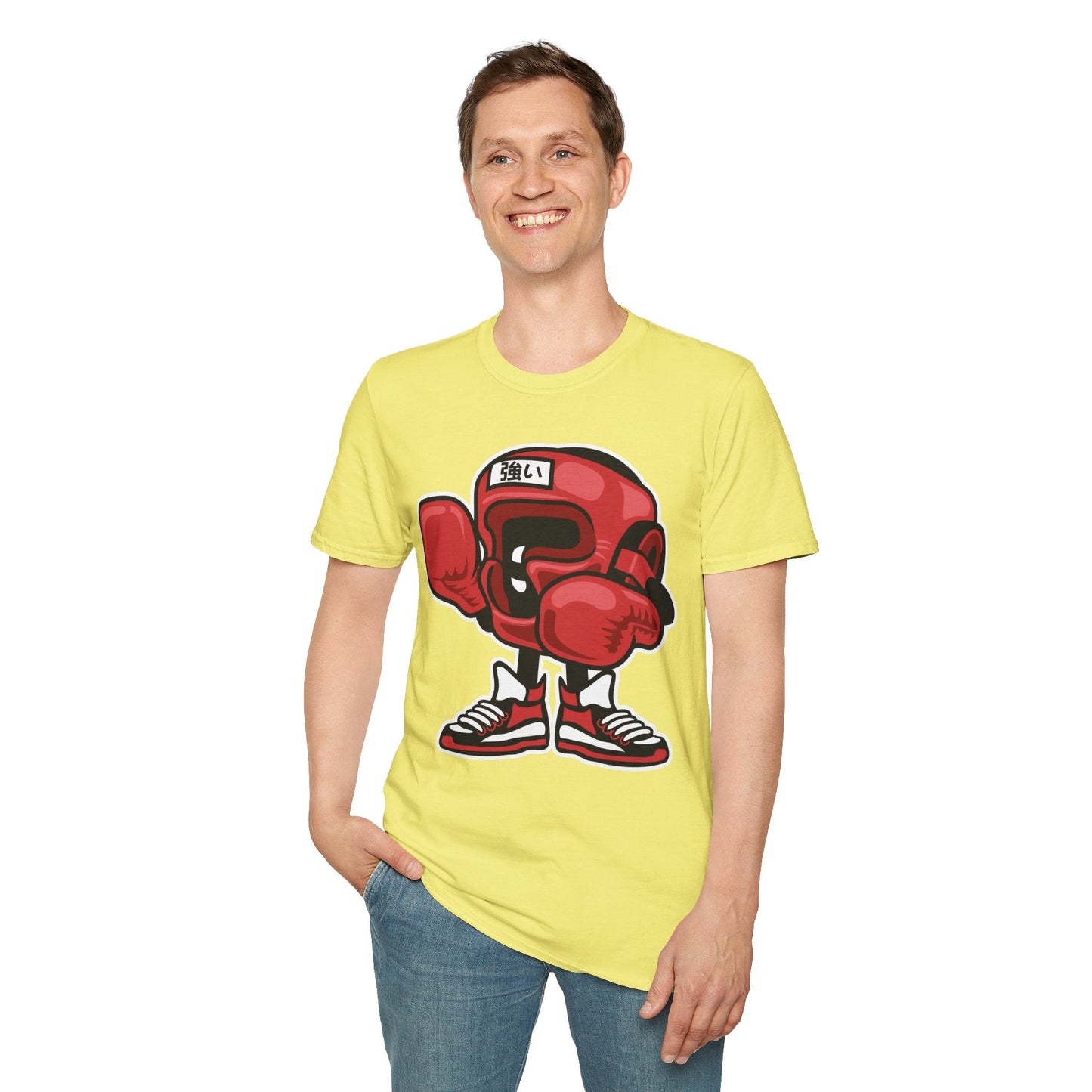 Cartoon T Shirt Unisex Short Sleeve Animation Tee Funny Graphic Tee Gildan Softstyle 64000 Cotton