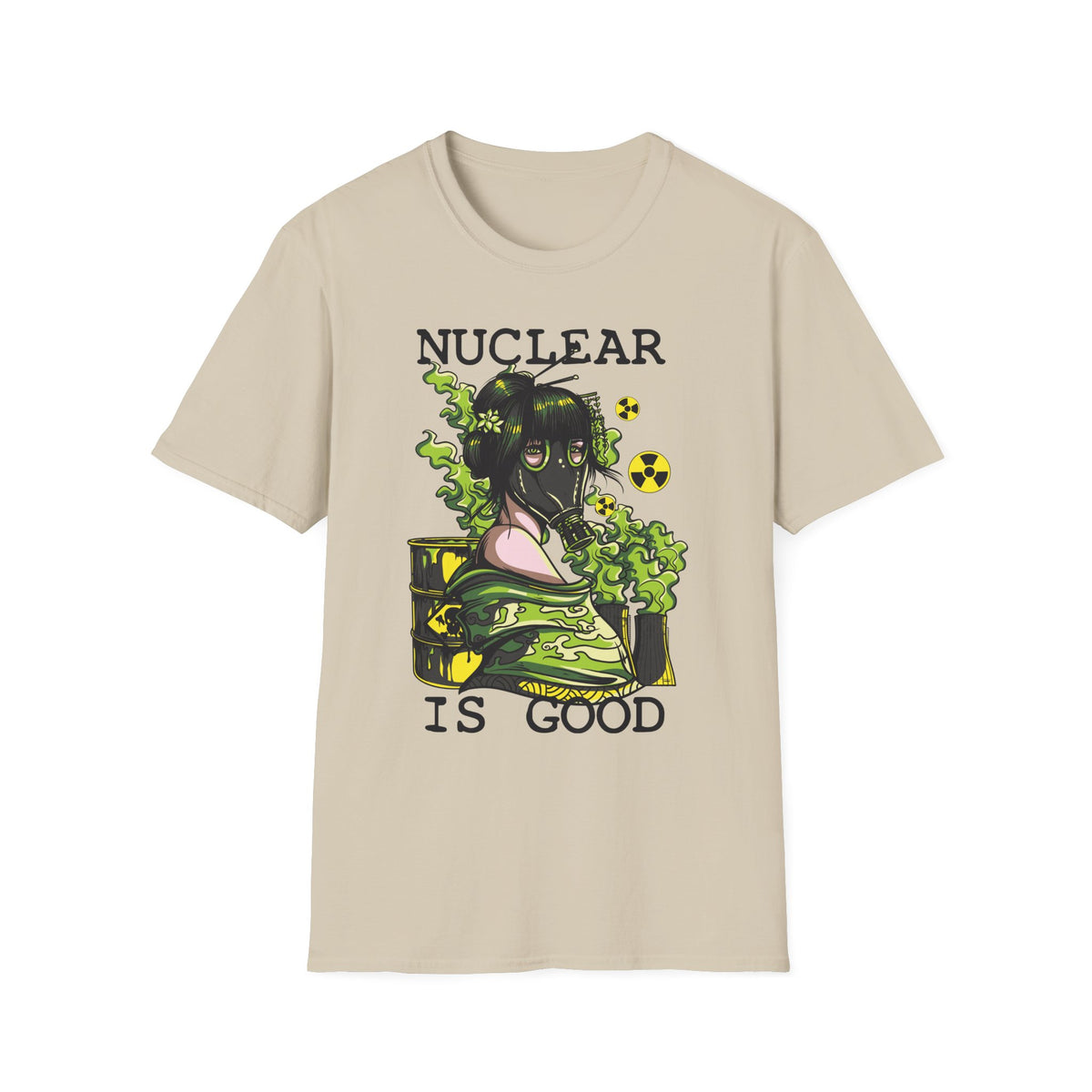 Unisex Cotton T-Shirt with Cartoon Graphic Design