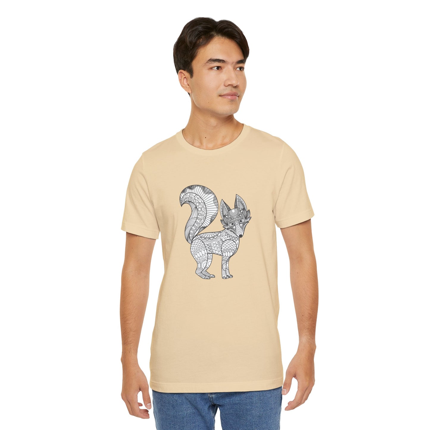 Unisex Tee Shirt with animals Print