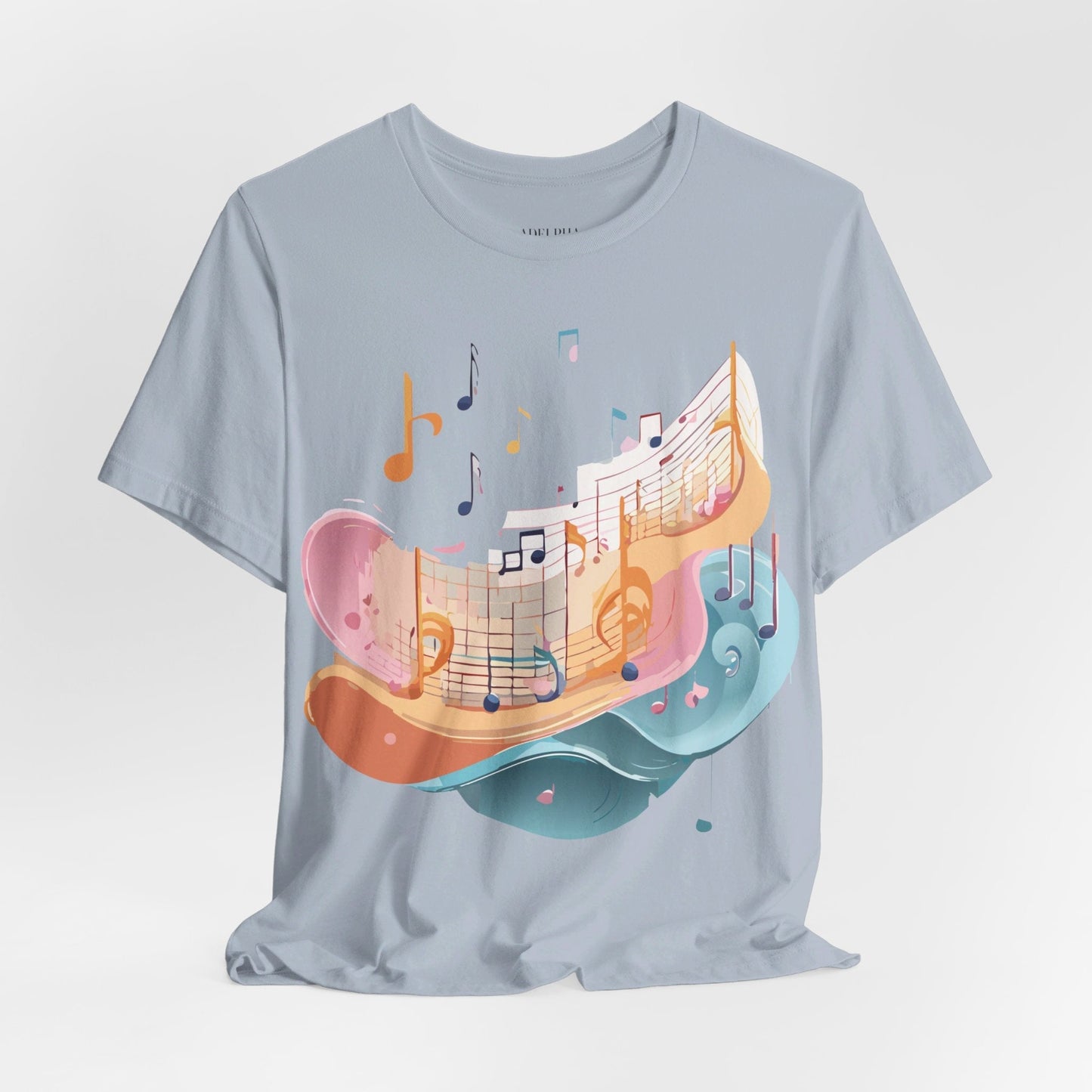 Adelpha Graphic Tee Unisex Jersey Short Sleeve Vintage Inspired Artwork Music T Shirt Casual Wear