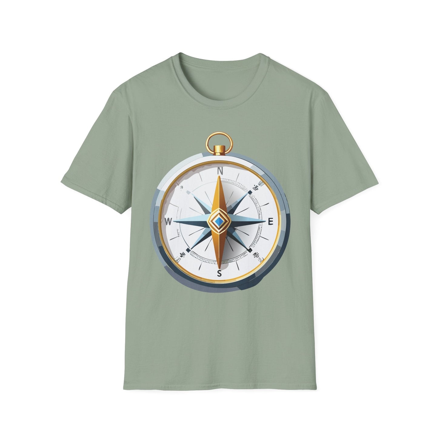 Compass Navigator Graphic Tee Unisex 100 Cotton 11