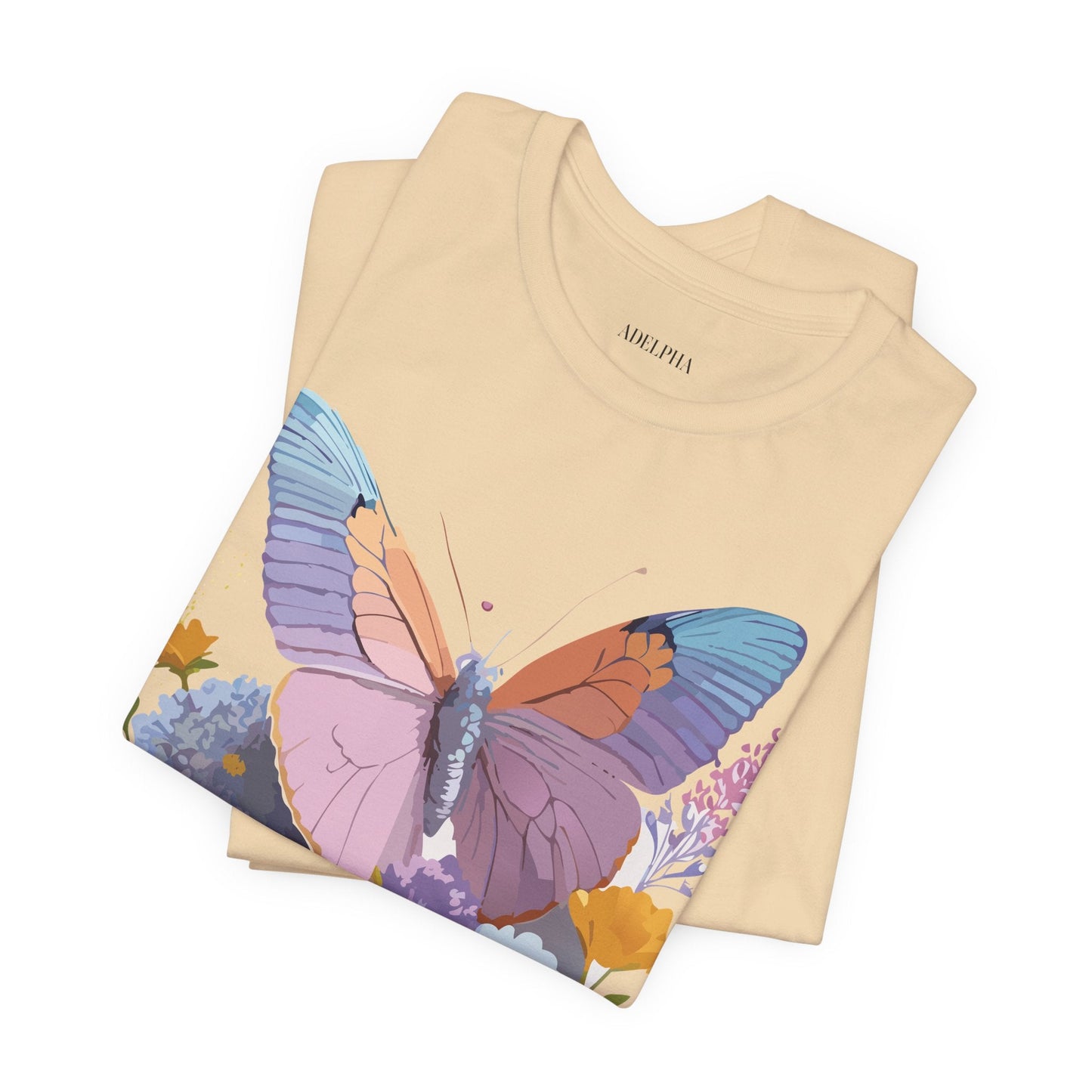 Butterfly Graphic Tee Unisex Vintage Inspired Artwork Adelpha