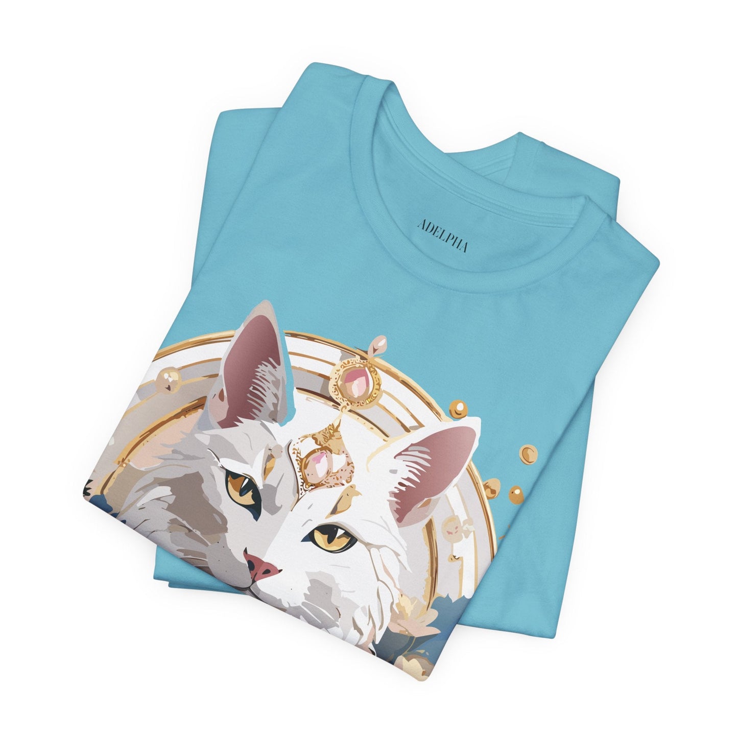 Medallion Shirt Graphic Tee Unisex Short Sleeve Art Print Adelpha Vintage Inspired