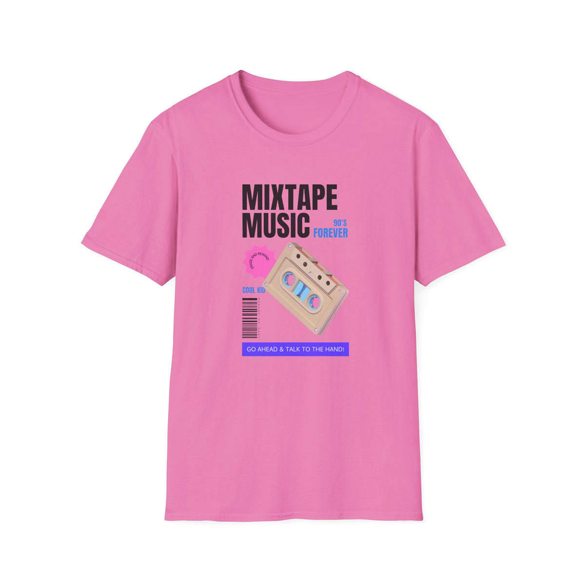 Mixtape Music Vintage Cassette Retro Audio Graphic Tee Gildan Unisex 100 Cotton Tee Shirt r101