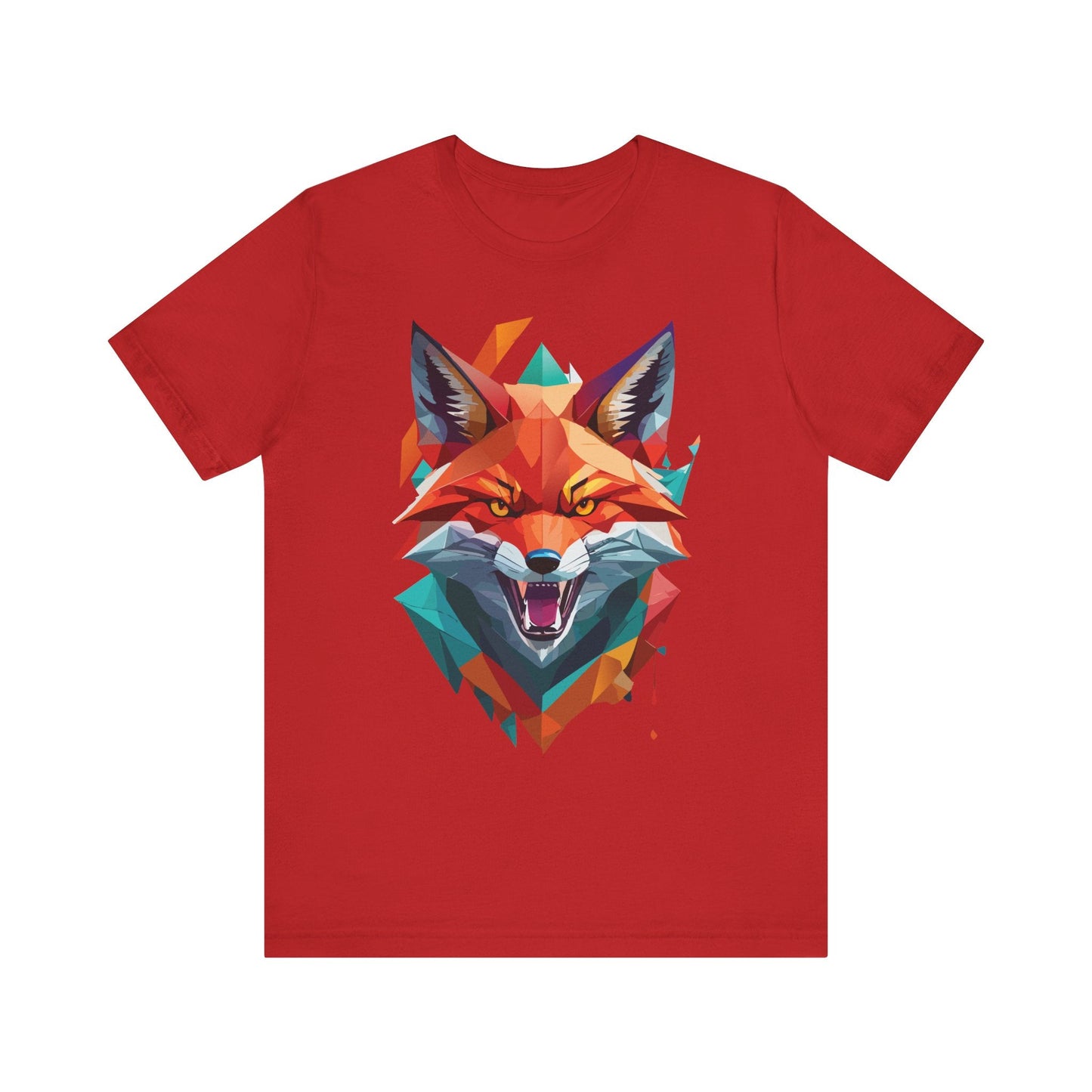 Unisex Animal Print Tee Shirt With Wild Animals Art Design For Men Women Soft Cotton