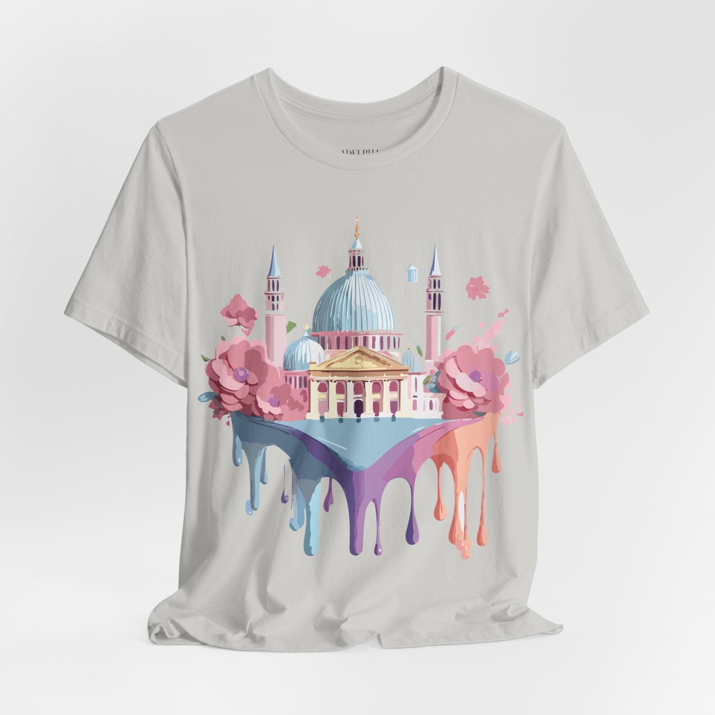 Venice Tourist Graphic Tee Unisex Vintage Inspired Artwork Short Sleeve