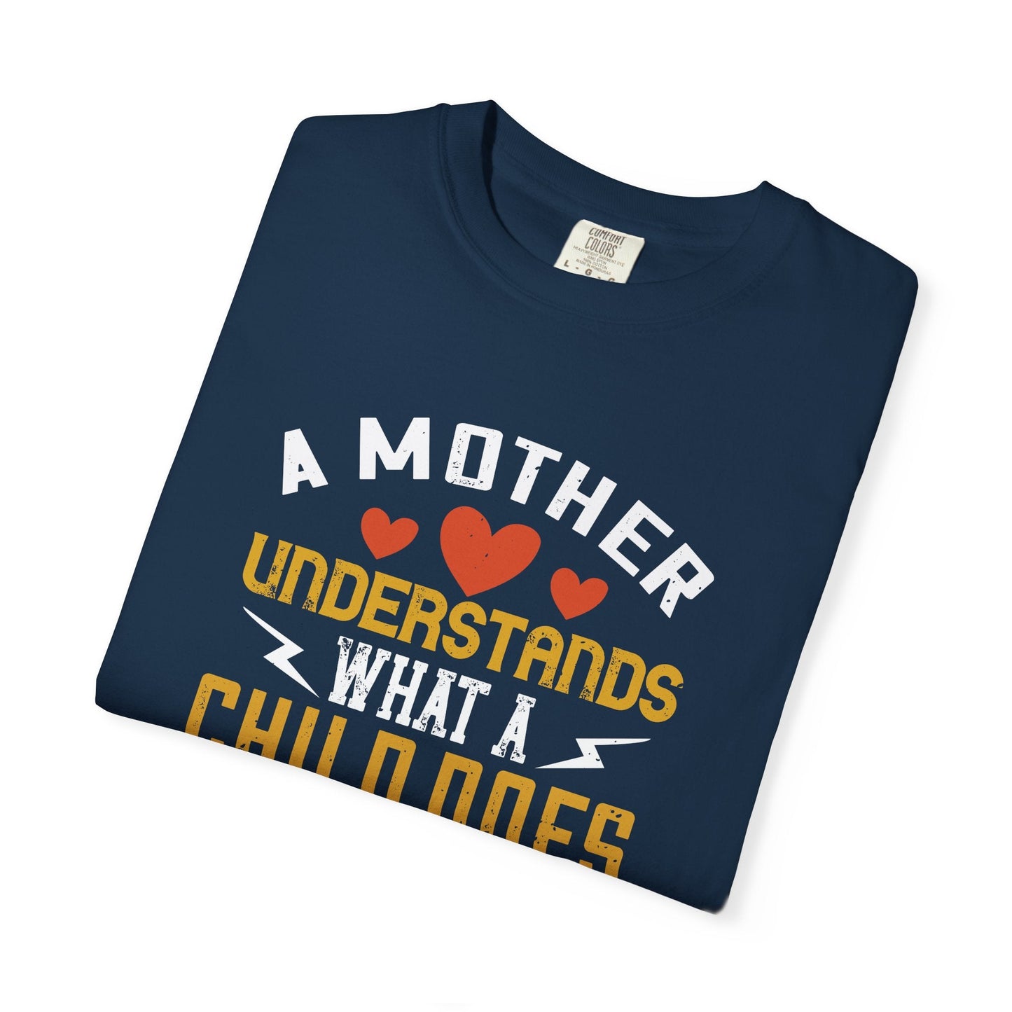 Mom T-shirt Mother Day Mama Tee Unisex Comfort Colors Garment-Dyed Cotton h56