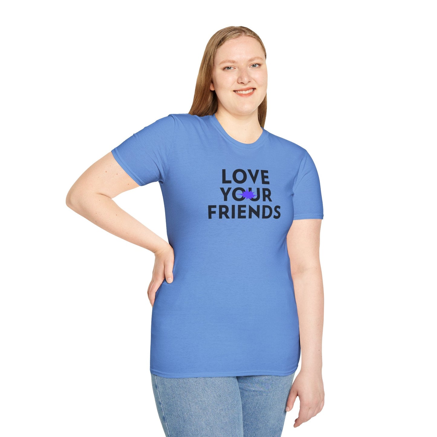 Positive Slogan T Shirts Unisex Gildan Softstyle 64000 Ring Spun Cotton Tee With Positive Quotes