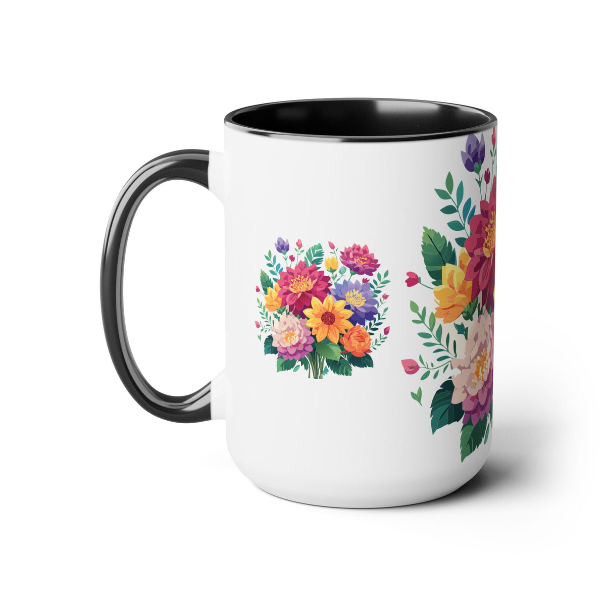 Floral Mug, Floral Cup