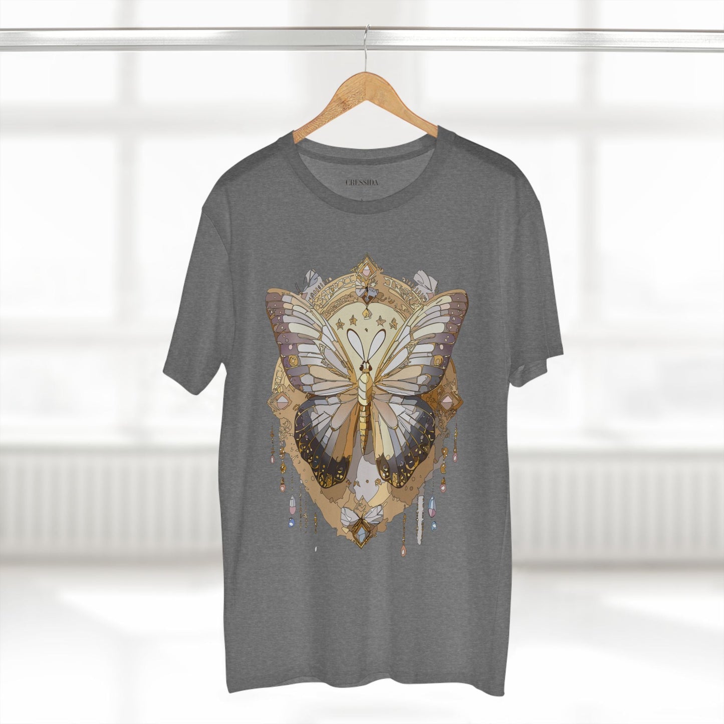 Butterfly Graphic Design Unisex 100 Cotton Tee 4