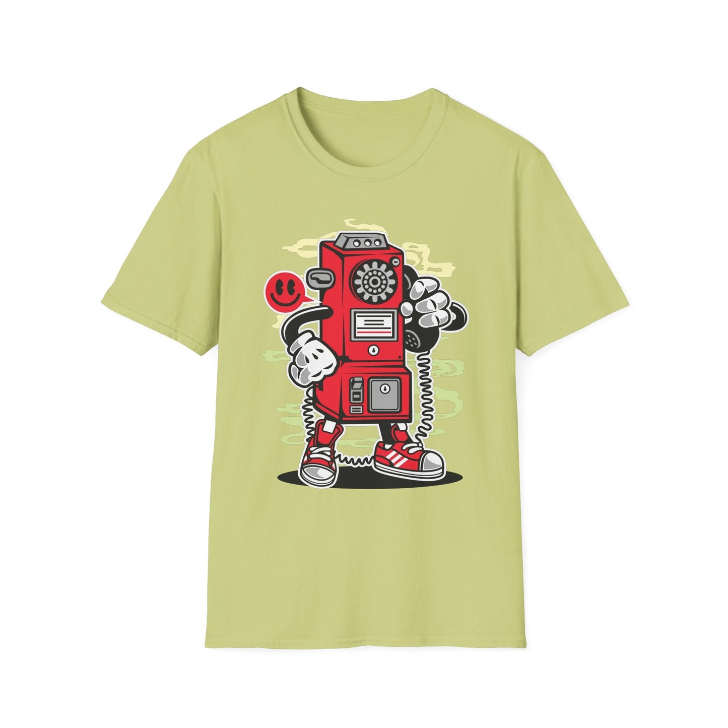 Cartoon T Shirt Animation T Shirt Funny Graphic Tee Softstyle 64000 Unisex Short Sleeve