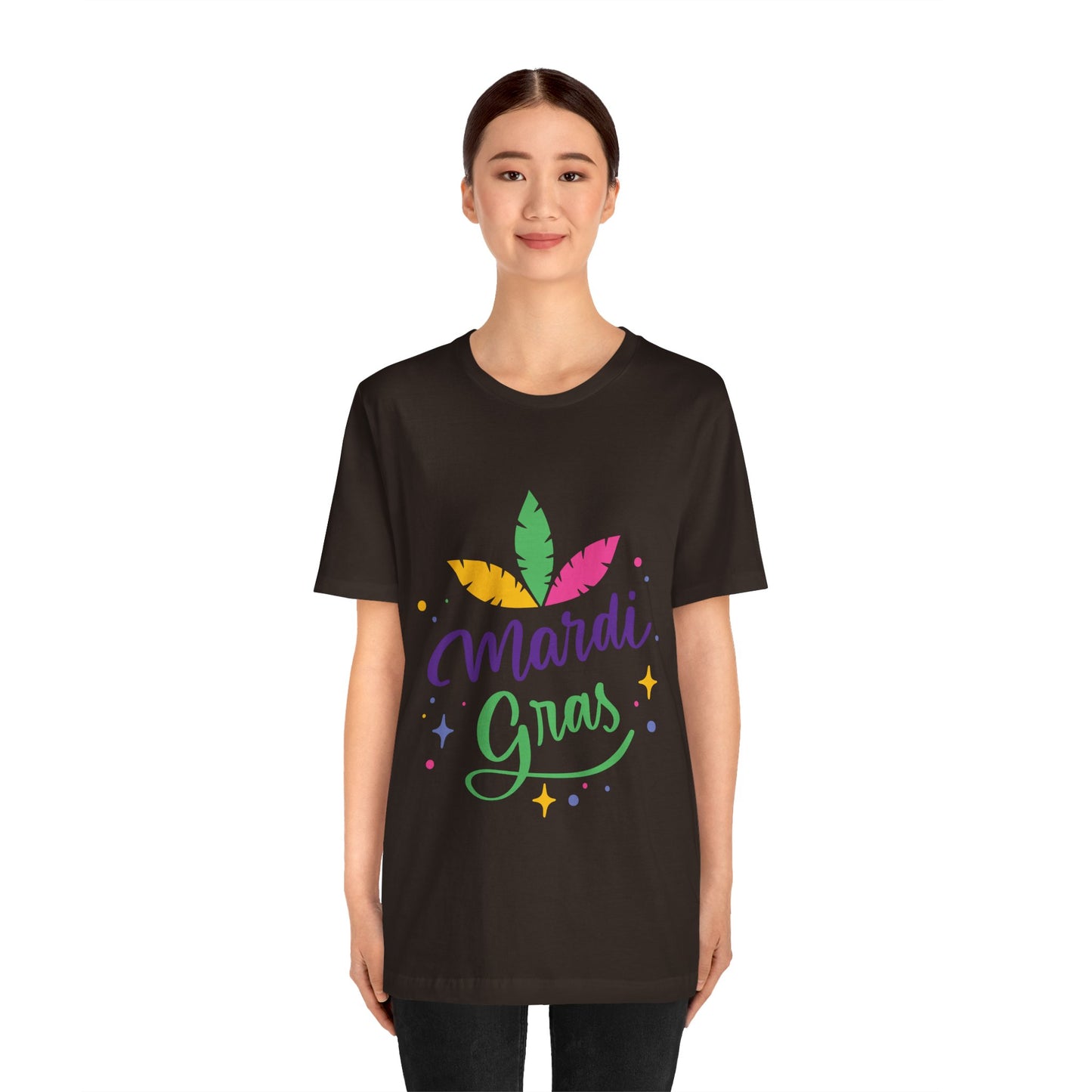 Unisex Cotton Tee Shirt for Mardi Gras