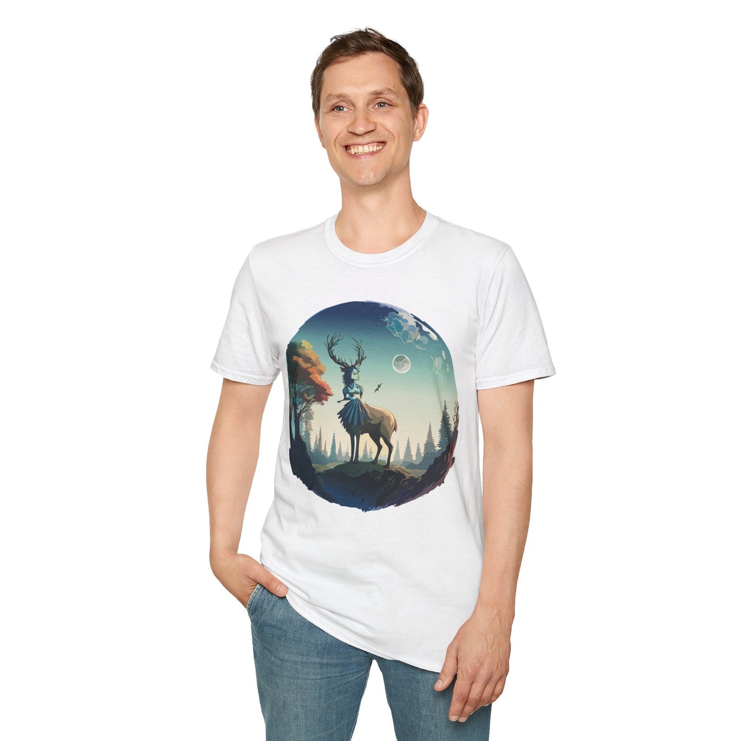 Womens Graphic T Shirts Art Design Tee Gildan Softstyle 64000 100 Percent Ring Spun Cotton Unisex